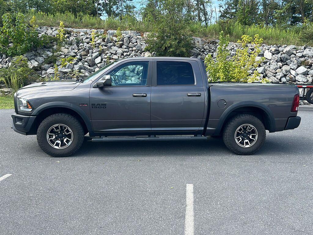 Gray (Granite Crystal Metallic Clearcoat) 2016 RAM 1500 Pickup Truck Four-Wheel Drive 8-Speed Automatic