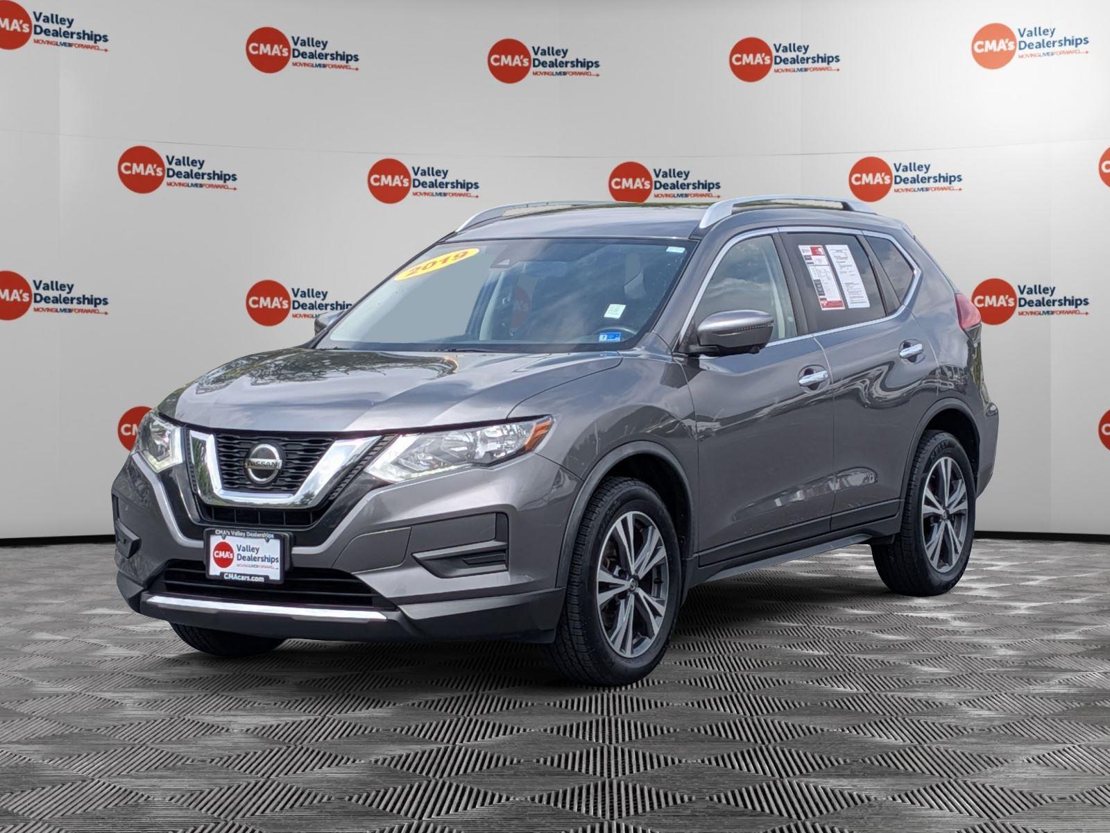 Gray (Gun Metallic) 2019 Nissan Rogue SUV / Crossover All-Wheel Drive Continuously Variable Transmission