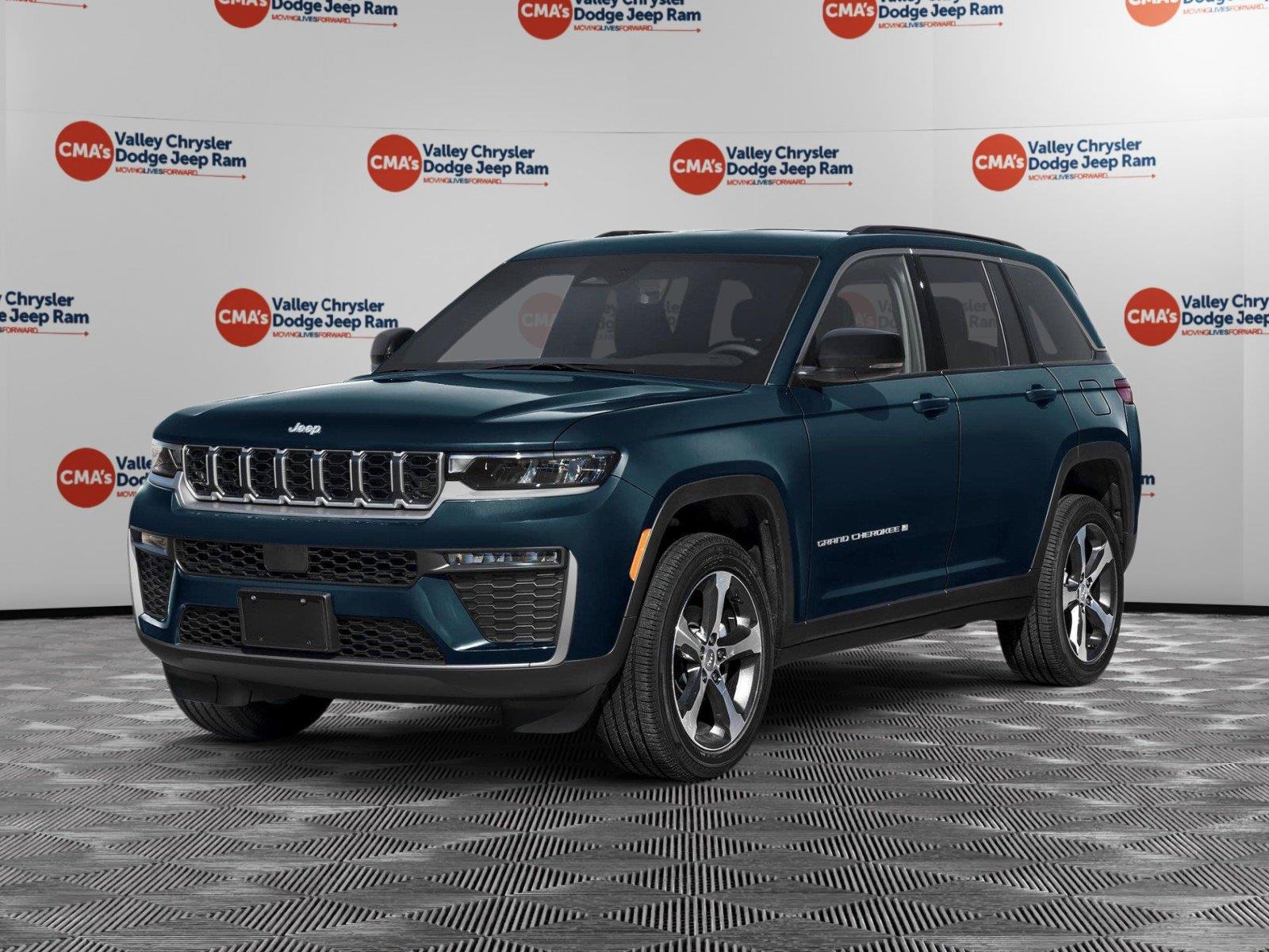Fathom Blue Pearlcoat 2027 Jeep Grand Cherokee SUV / Crossover Four-Wheel Drive 8-Speed Automatic