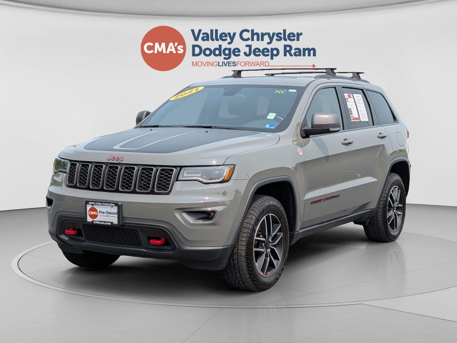 Sting-Gray Clearcoat 2021 Jeep Grand Cherokee SUV / Crossover Four-Wheel Drive 8-Speed Automatic