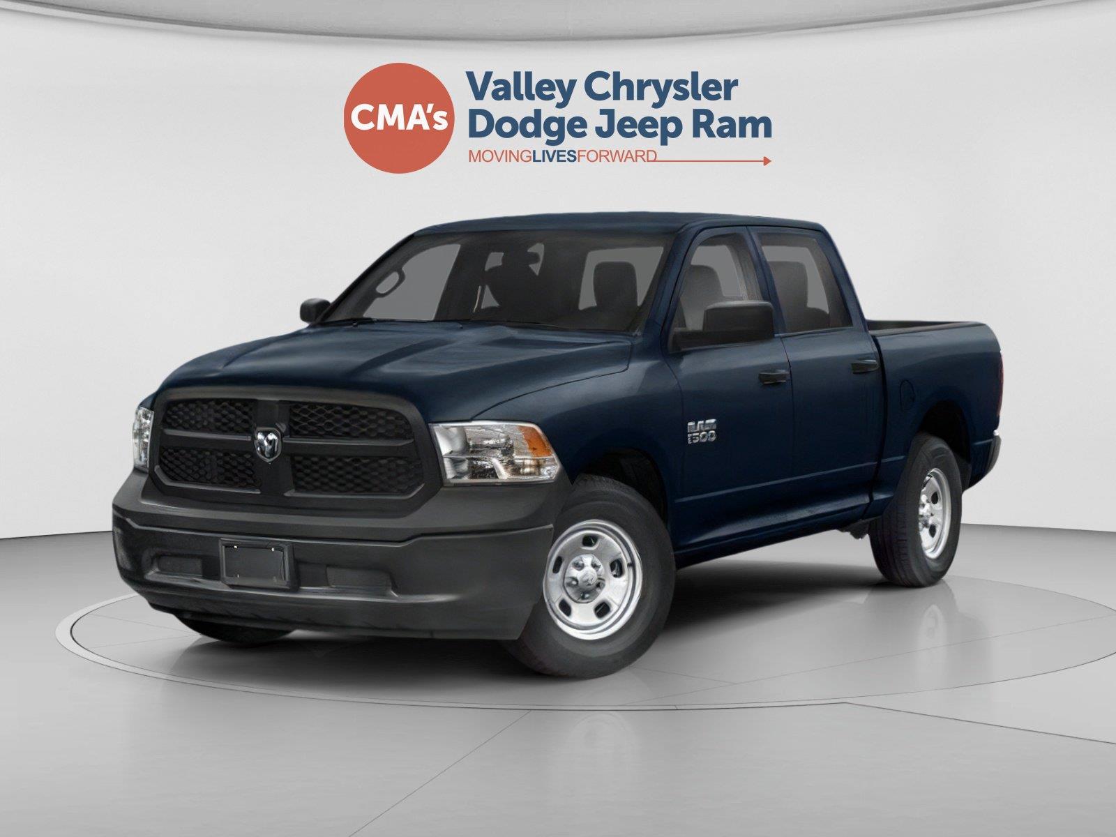 True Blue Pearlcoat 2014 RAM 1500 Pickup Truck Four-Wheel Drive 8-Speed Automatic