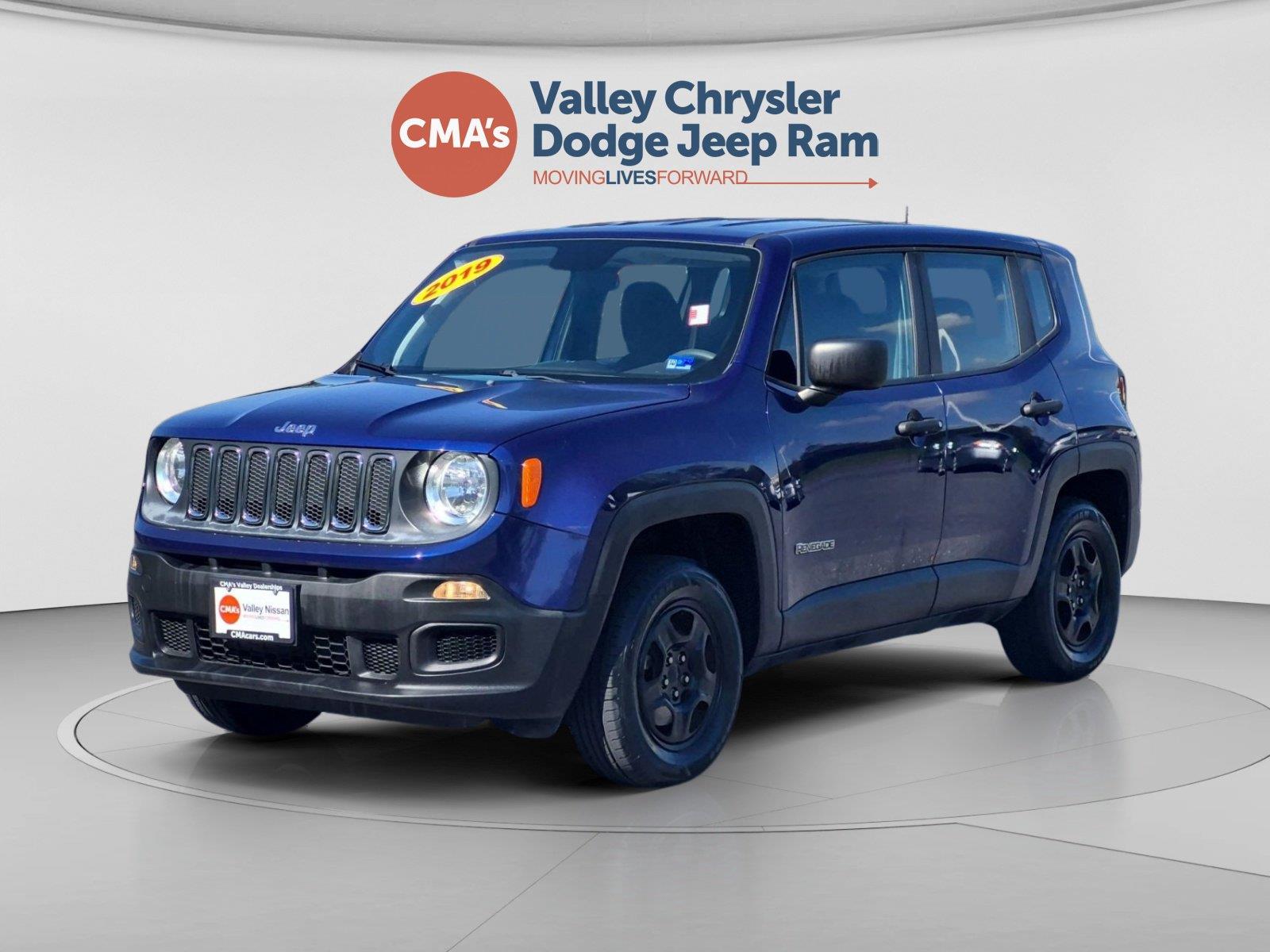 Jetset Blue 2018 Jeep Renegade SUV / Crossover Four-Wheel Drive 9-Speed Automatic