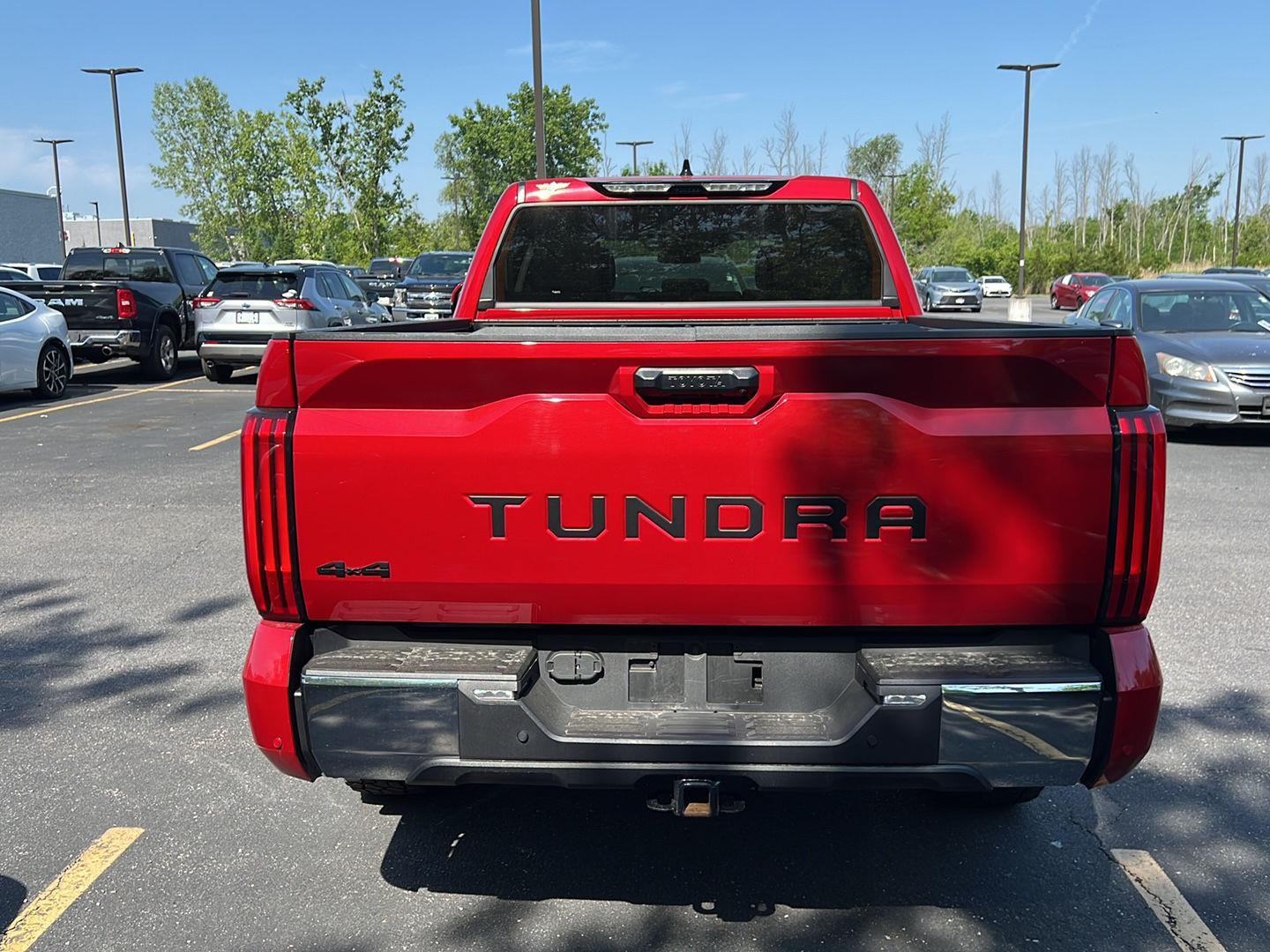 Certified Used 2022 Supersonic Red Toyota SR5 image 3