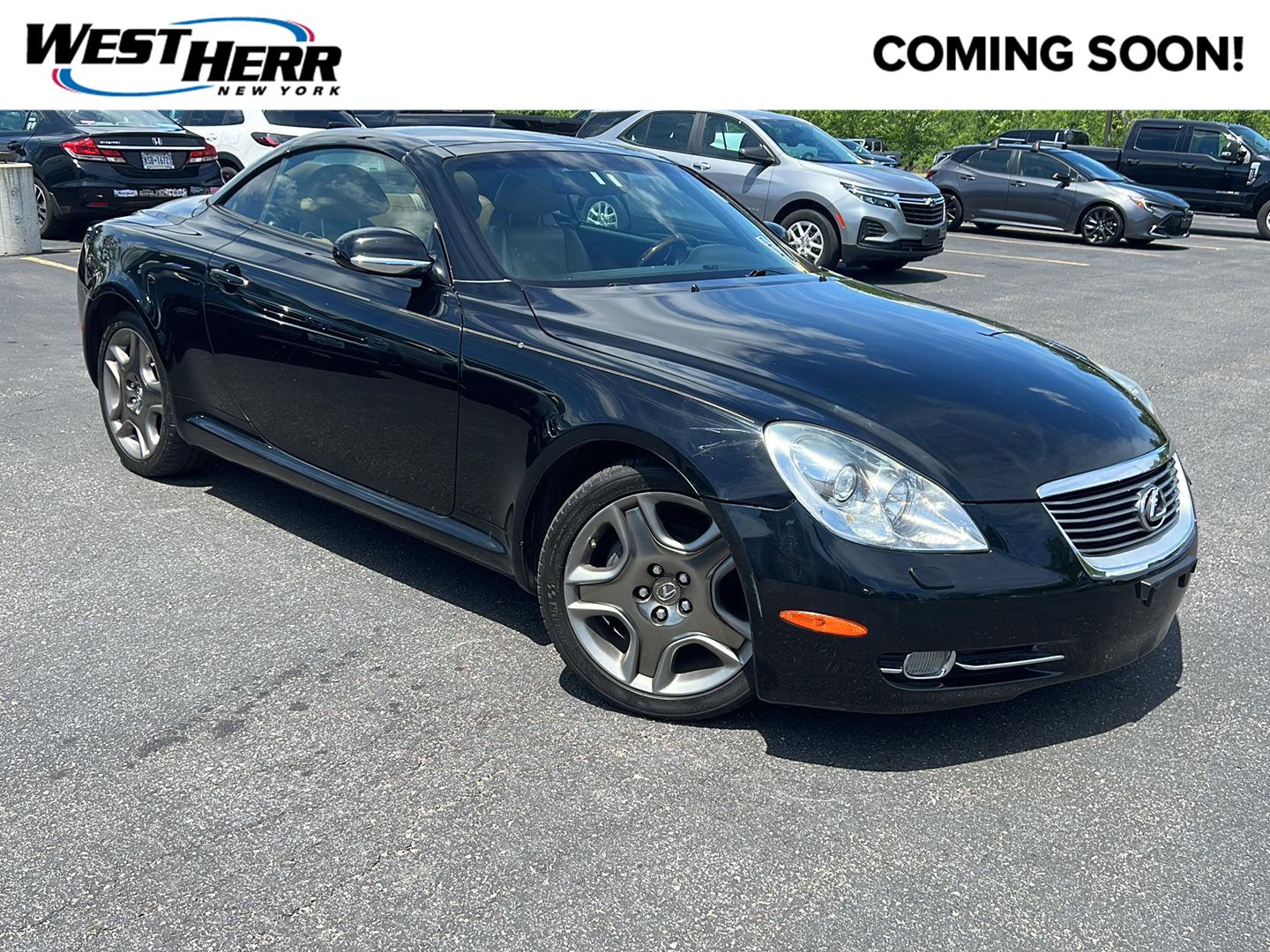 2006 Lexus SC 430 RWD Convertible Rear-Wheel Drive Automatic