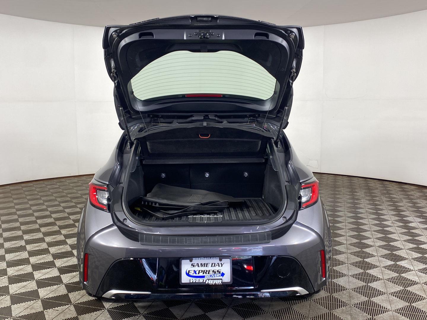 Certified Used 2025 Midnight Black Metallic Toyota XSE image 19