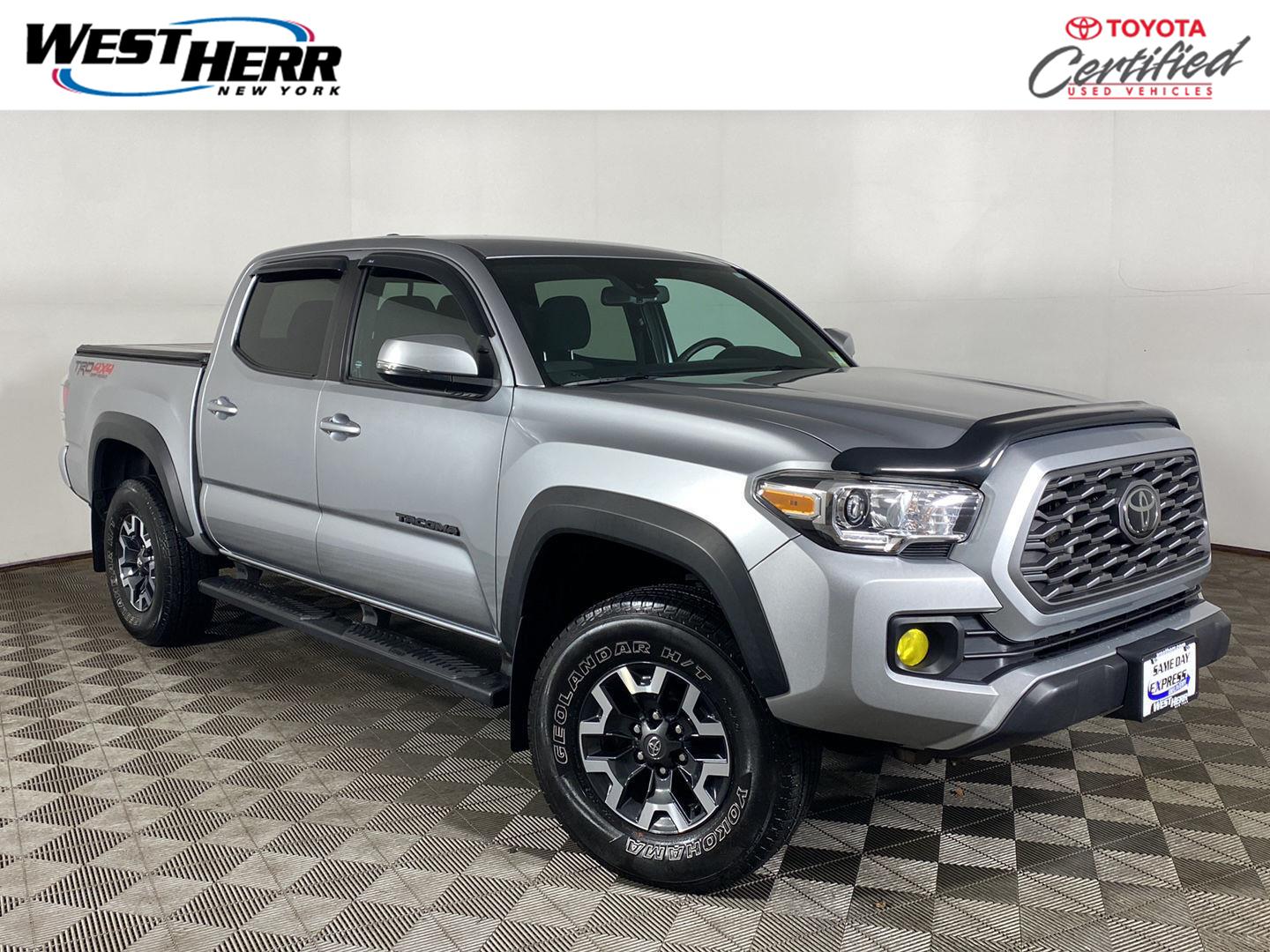Celestial Silver Metallic 2022 Toyota Tacoma Pickup Truck Four-Wheel Drive 6-Speed Automatic