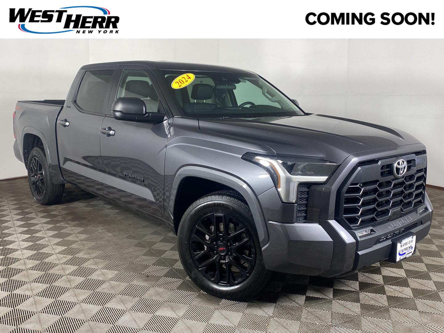 Magnetic Gray Metallic 2024 Toyota Tundra Pickup Truck Four-Wheel Drive Automatic