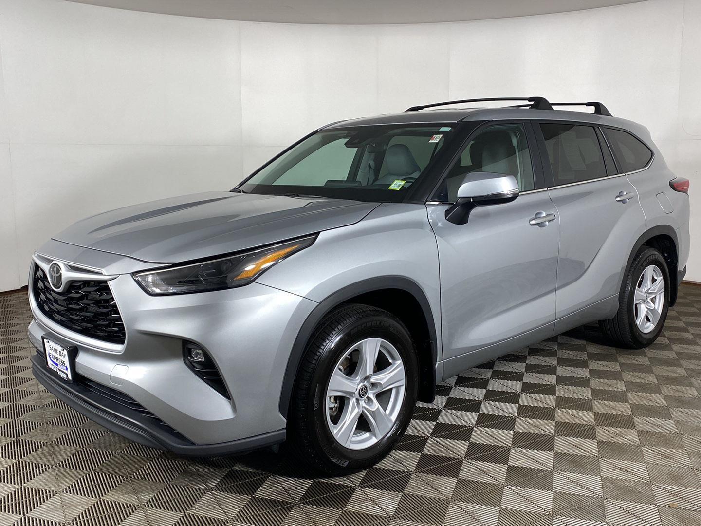 Used 2023 Celestial Silver Metallic Toyota LE image 2