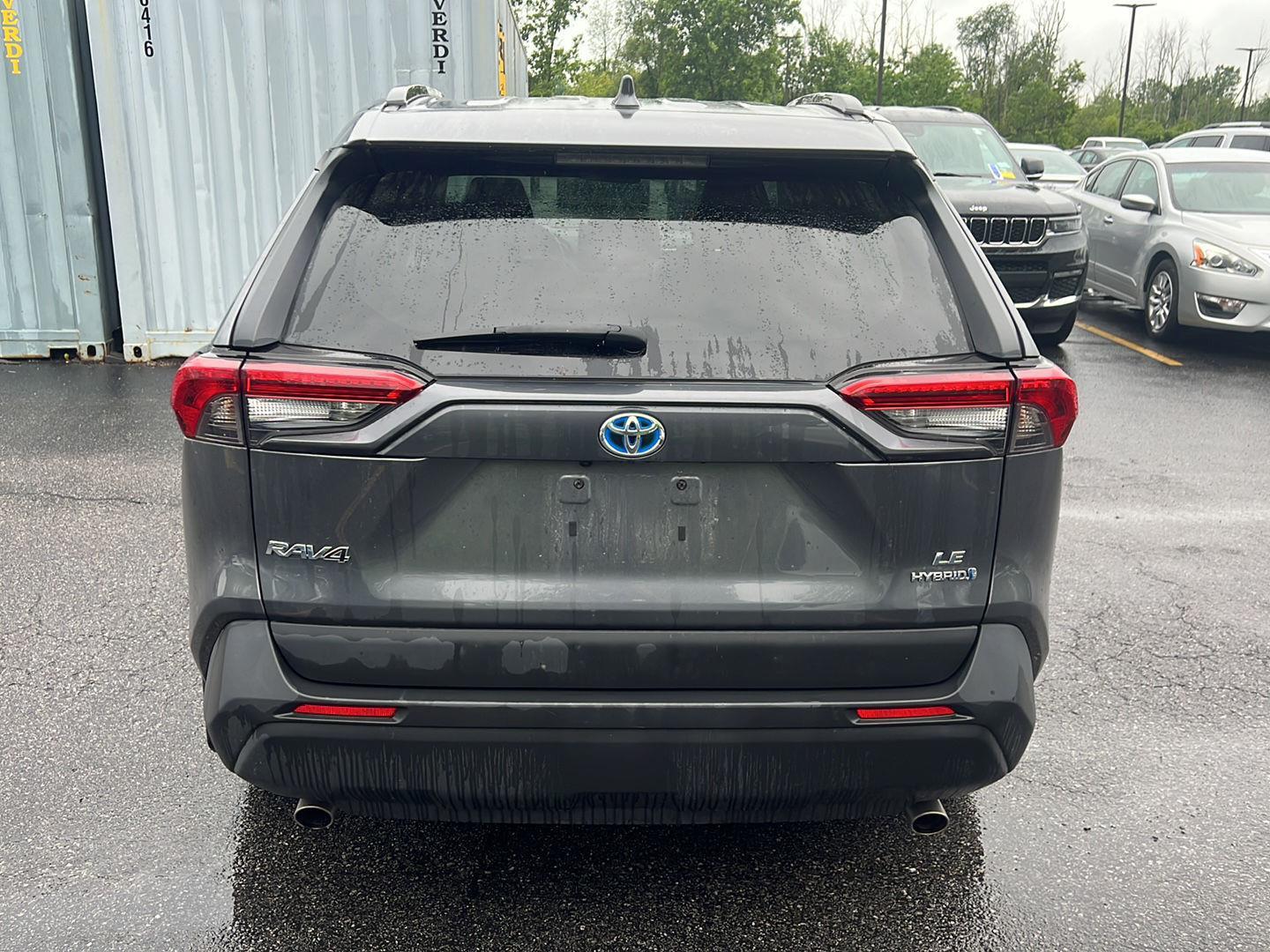 Certified Used 2021 Magnetic Gray Metallic Toyota Hybrid LE image 3