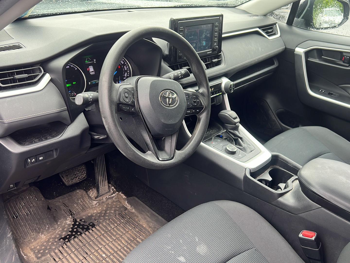 Certified Used 2021 Magnetic Gray Metallic Toyota Hybrid LE image 4