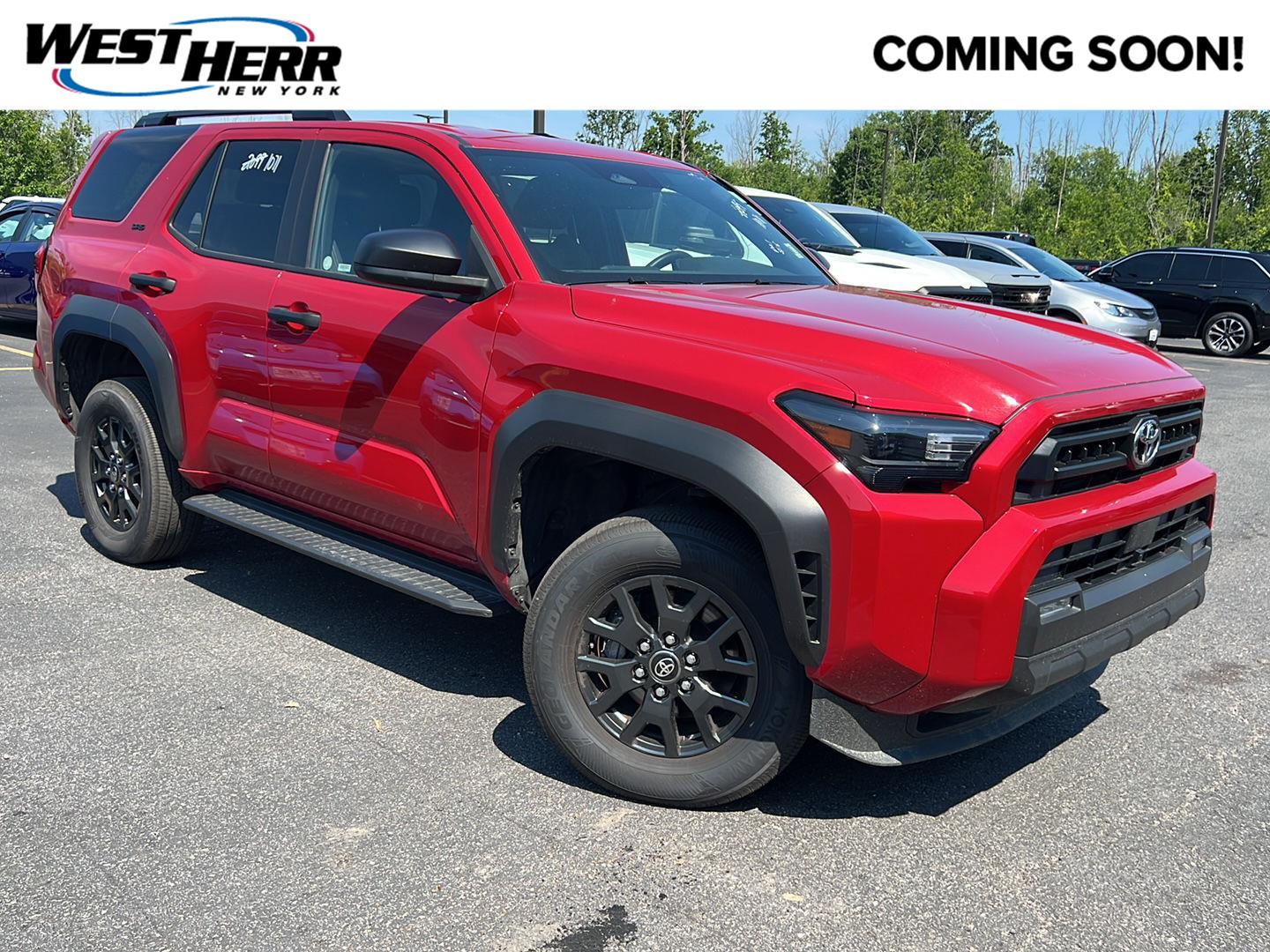 Supersonic Red 2025 Toyota 4Runner SUV / Crossover Four-Wheel Drive Automatic