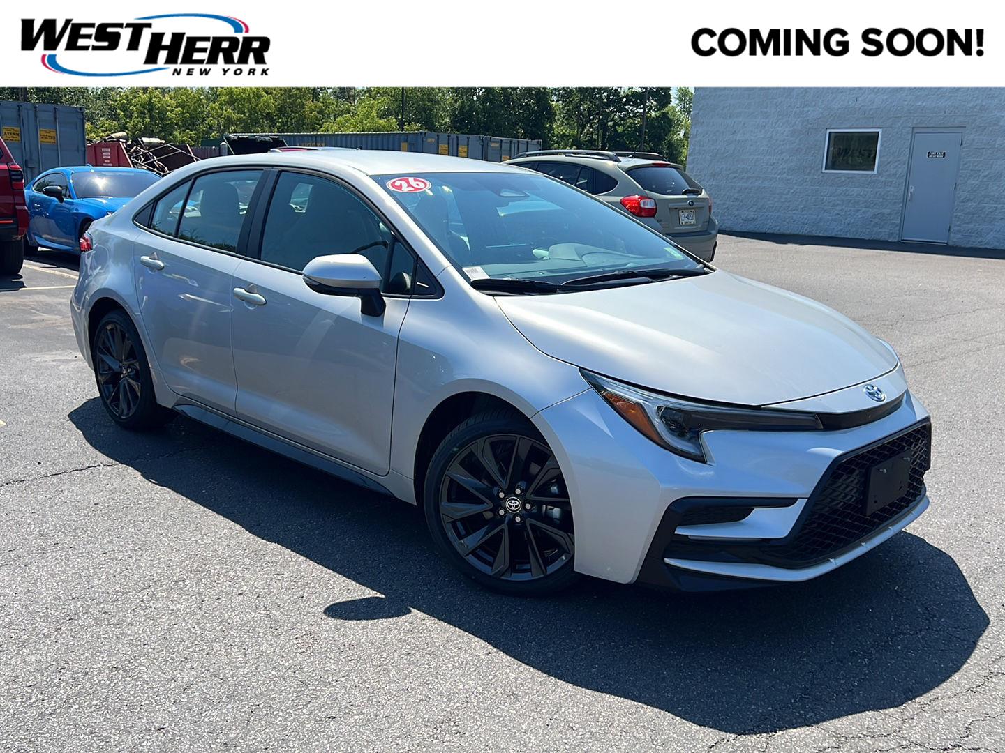 Classic Silver Metallic 2026 Toyota Corolla Sedan Front-Wheel Drive Continuously Variable Transmission