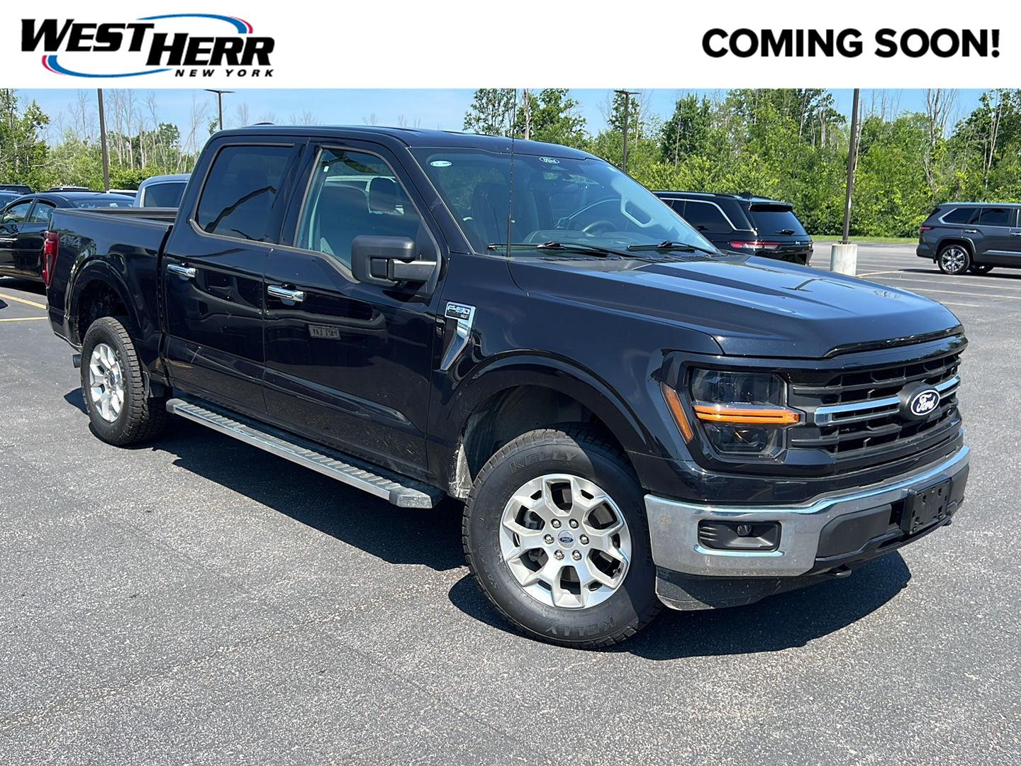 Agate Black 2025 Ford F-150 Pickup Truck Four-Wheel Drive Automatic