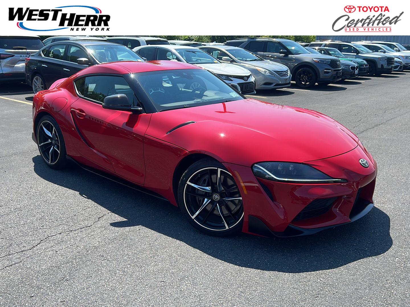 Renaissance Red 2.0 2021 Toyota Supra Coupe Rear-Wheel Drive Automatic