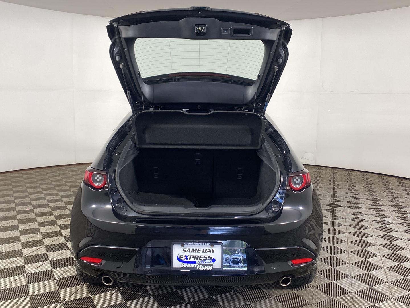 Used 2021 Jet Black Mica Mazda Select image 26