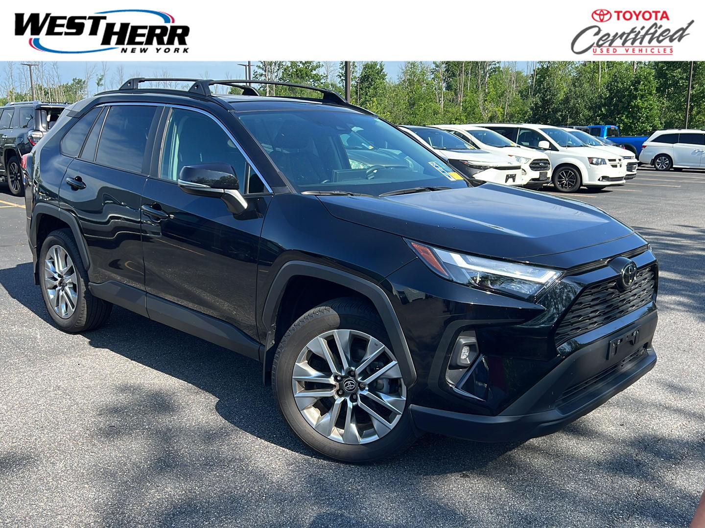 Midnight Black Metallic 2023 Toyota RAV4 SUV / Crossover All-Wheel Drive 8-Speed Automatic