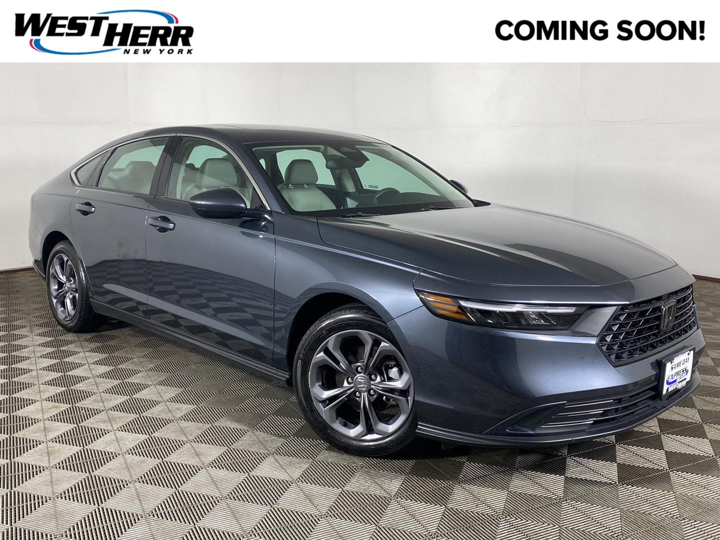 Meteorite Gray Metallic 2023 Honda Accord Sedan Front-Wheel Drive Continuously Variable Transmission