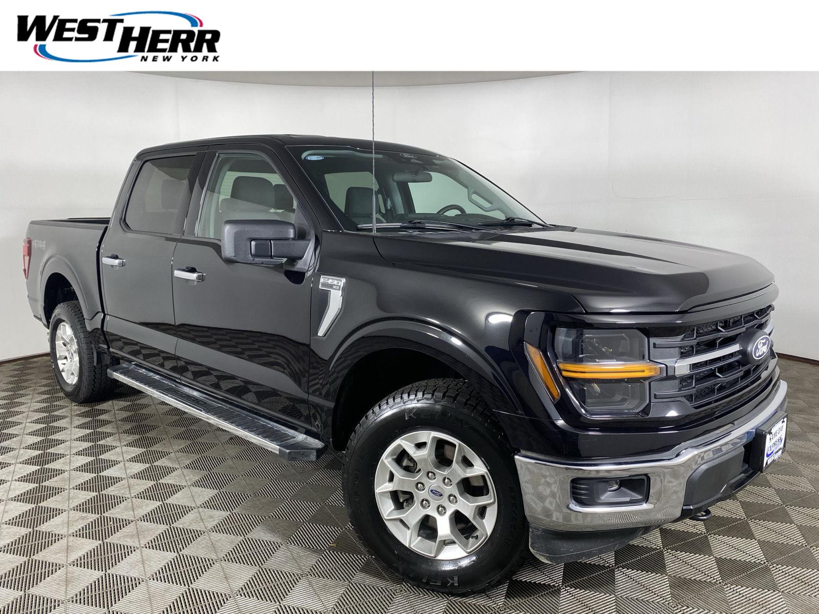 Agate Black 2025 Ford F-150 Pickup Truck Four-Wheel Drive Automatic