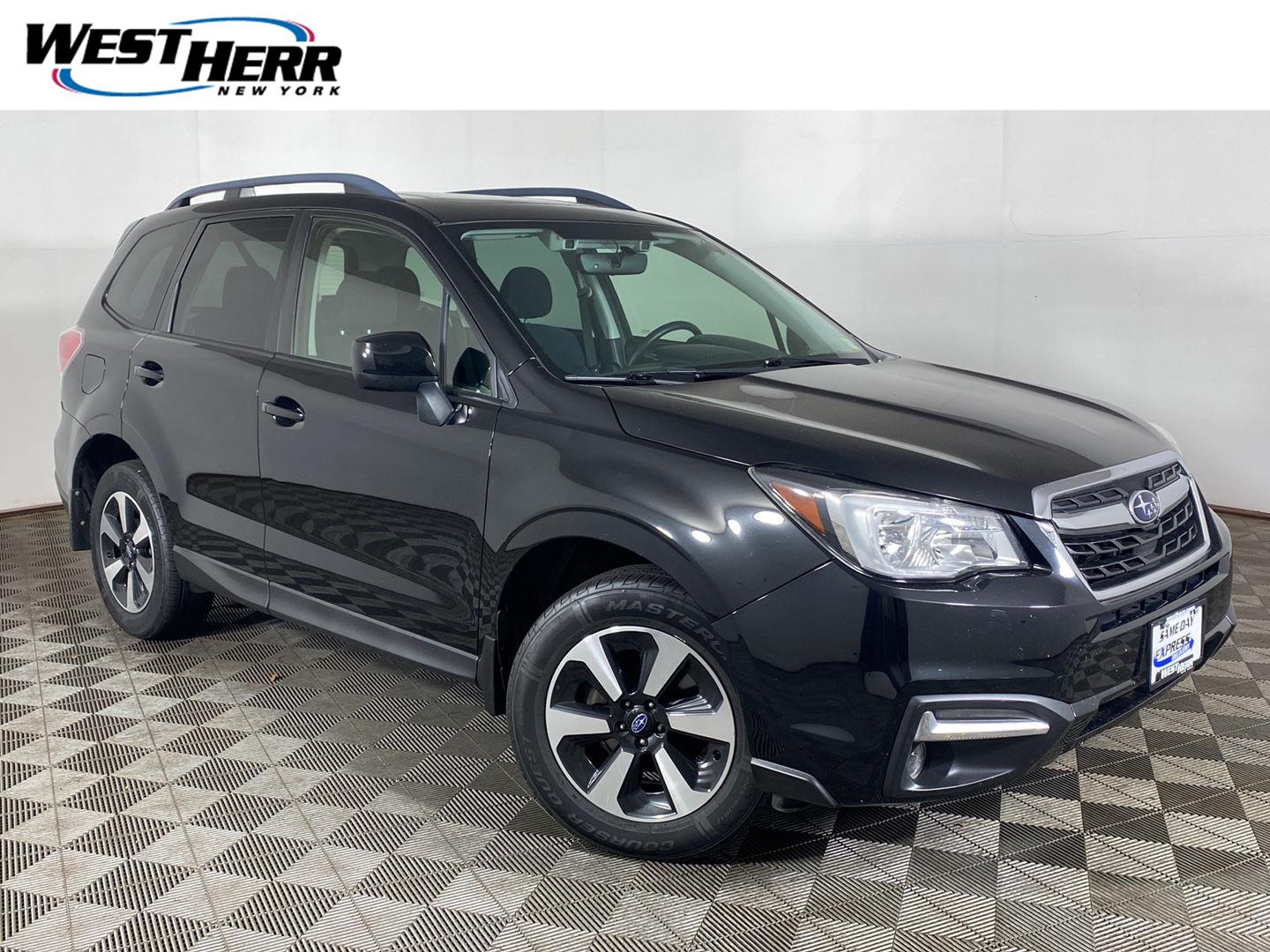 Crystal Black Silica 2018 Subaru Forester SUV / Crossover All-Wheel Drive Continuously Variable Transmission