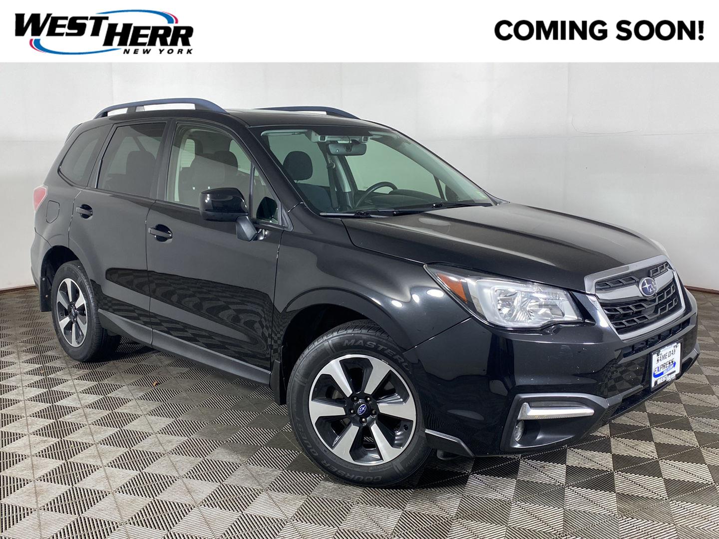 Crystal Black Silica 2018 Subaru Forester SUV / Crossover All-Wheel Drive Continuously Variable Transmission