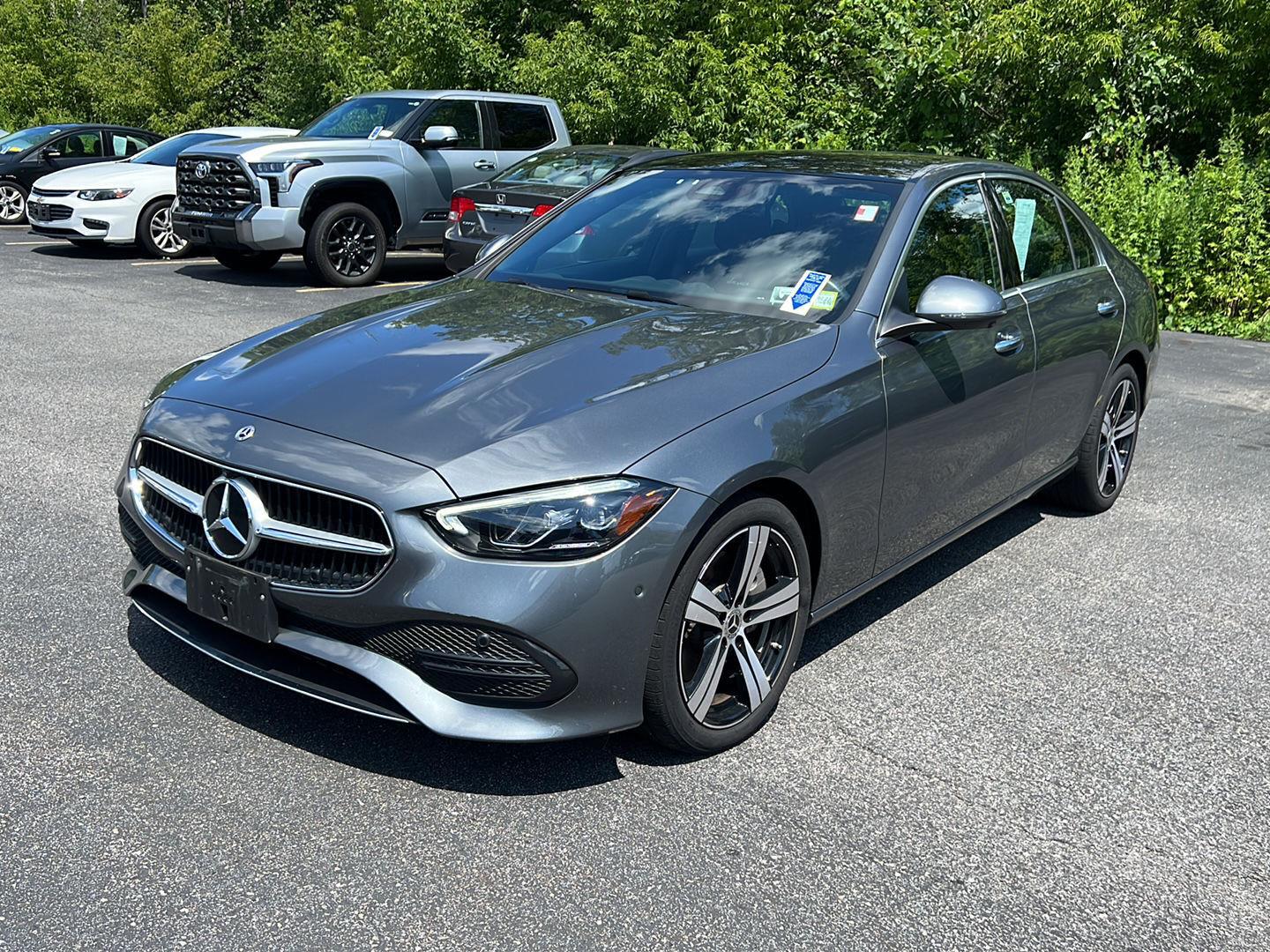 Used 2024 Selenite Grey Metallic Mercedes-Benz C 300 image 2