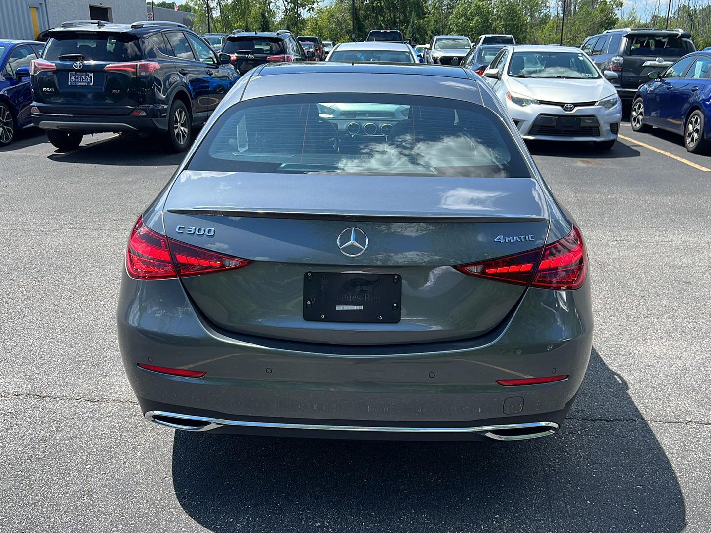 Used 2024 Selenite Grey Metallic Mercedes-Benz C 300 image 3