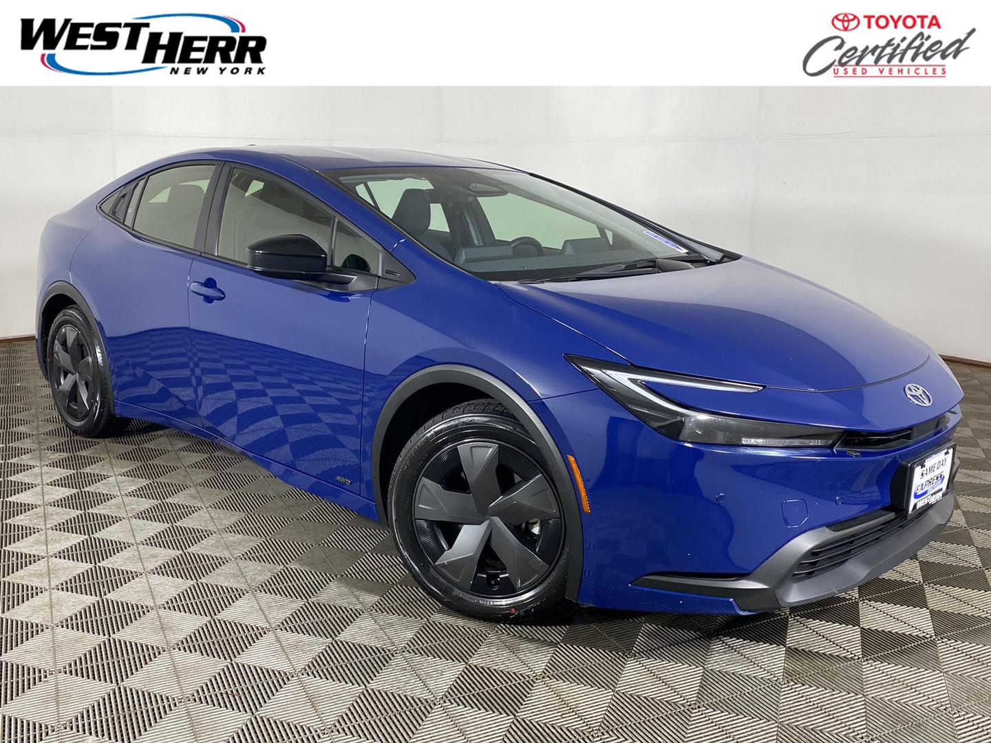 Reservoir Blue 2024 Toyota Prius Hatchback All-Wheel Drive Continuously Variable Transmission
