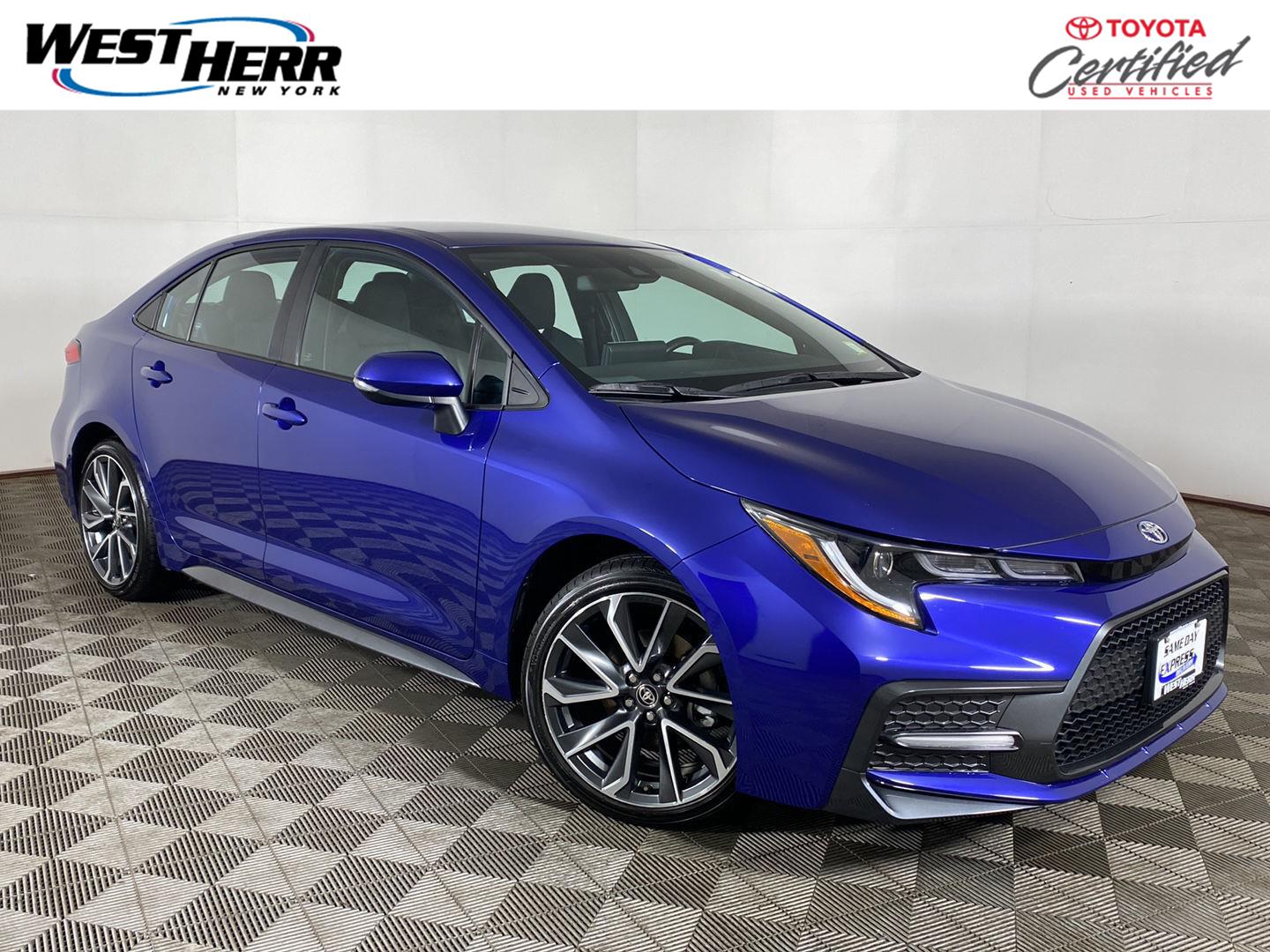 Blue Crush Metallic 2022 Toyota Corolla Sedan Front-Wheel Drive Continuously Variable Transmission