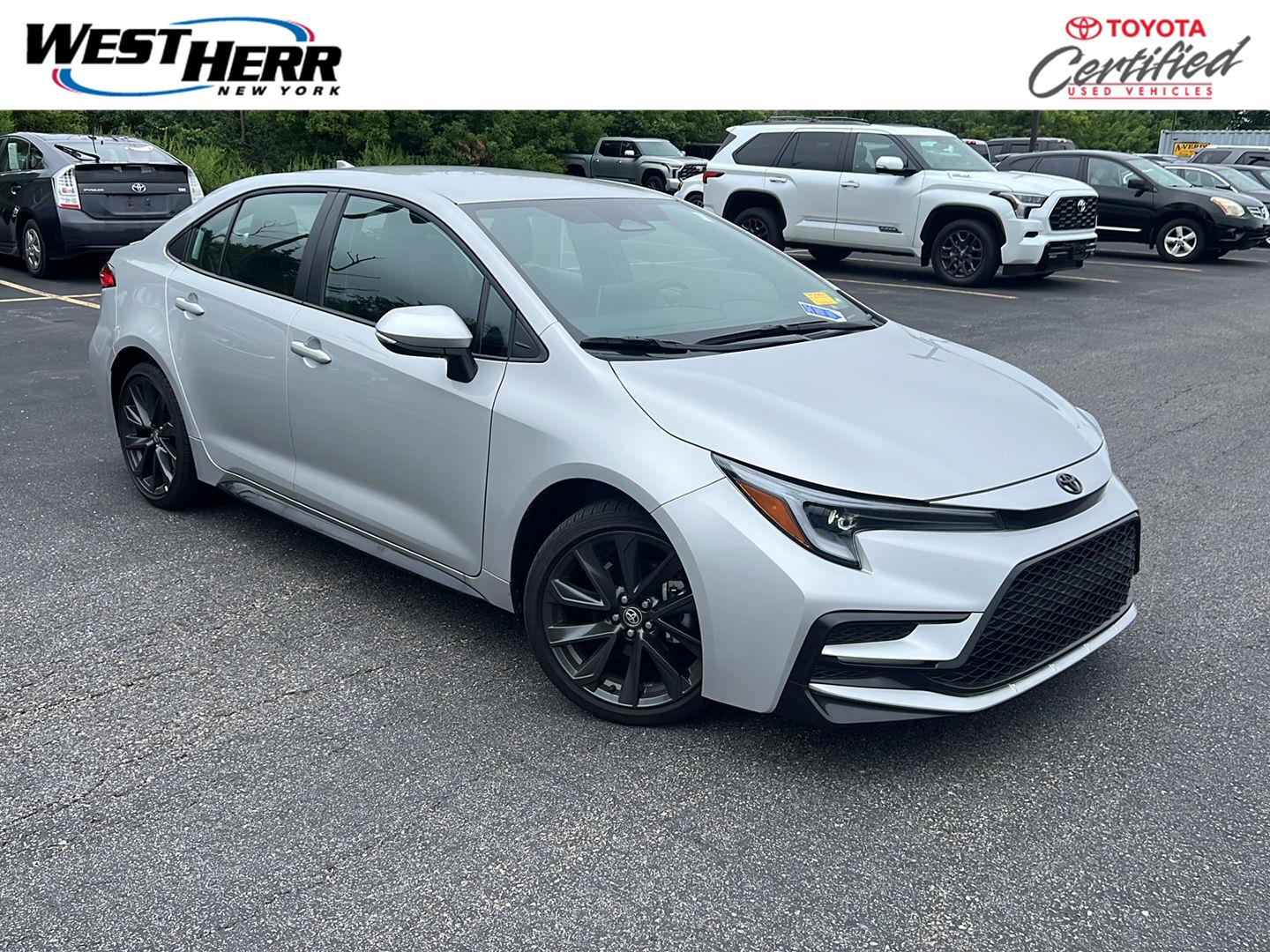 Classic Silver Metallic 2026 Toyota Corolla Sedan Front-Wheel Drive Continuously Variable Transmission