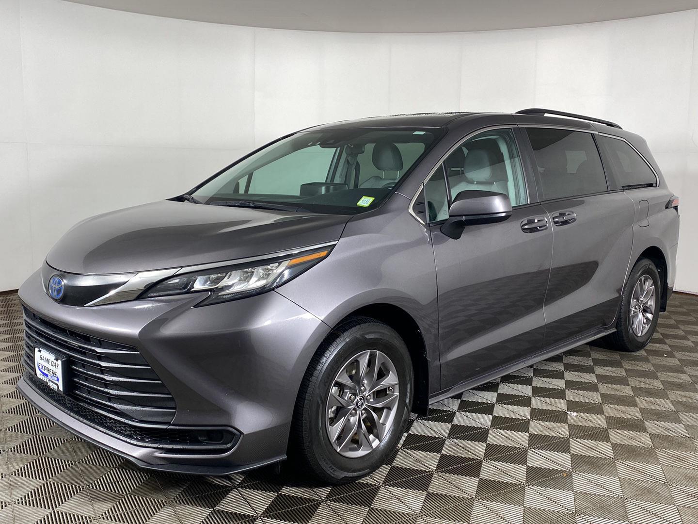 Certified Used 2023 Predawn Gray Mica Toyota LE image 2