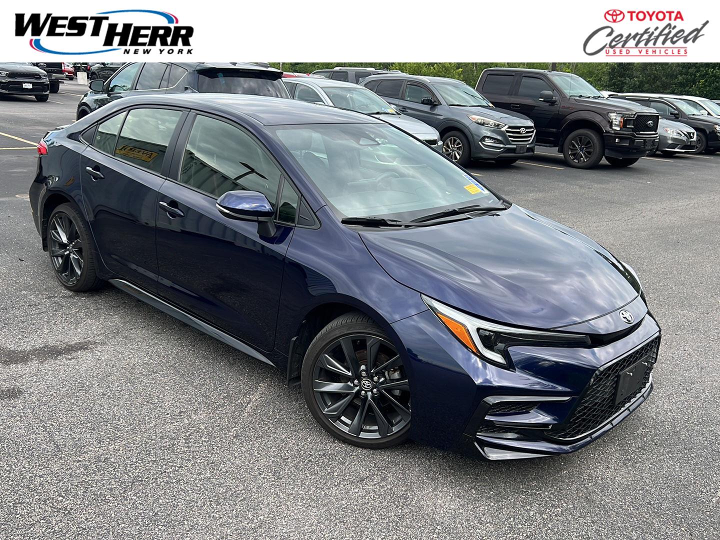 Blueprint 2024 Toyota Corolla Sedan Front-Wheel Drive Continuously Variable Transmission