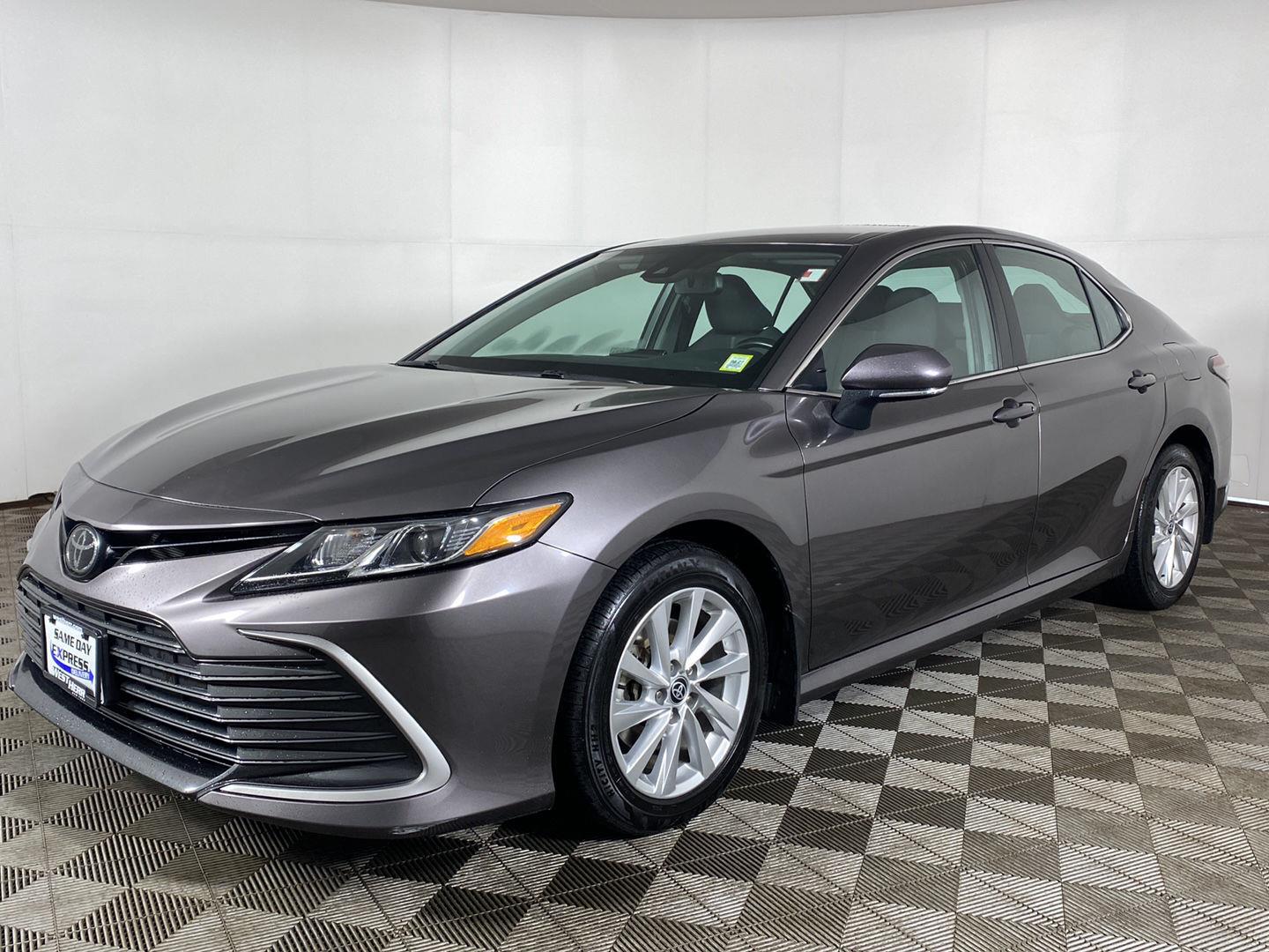 Certified Used 2023 Predawn Gray Mica Toyota LE image 2