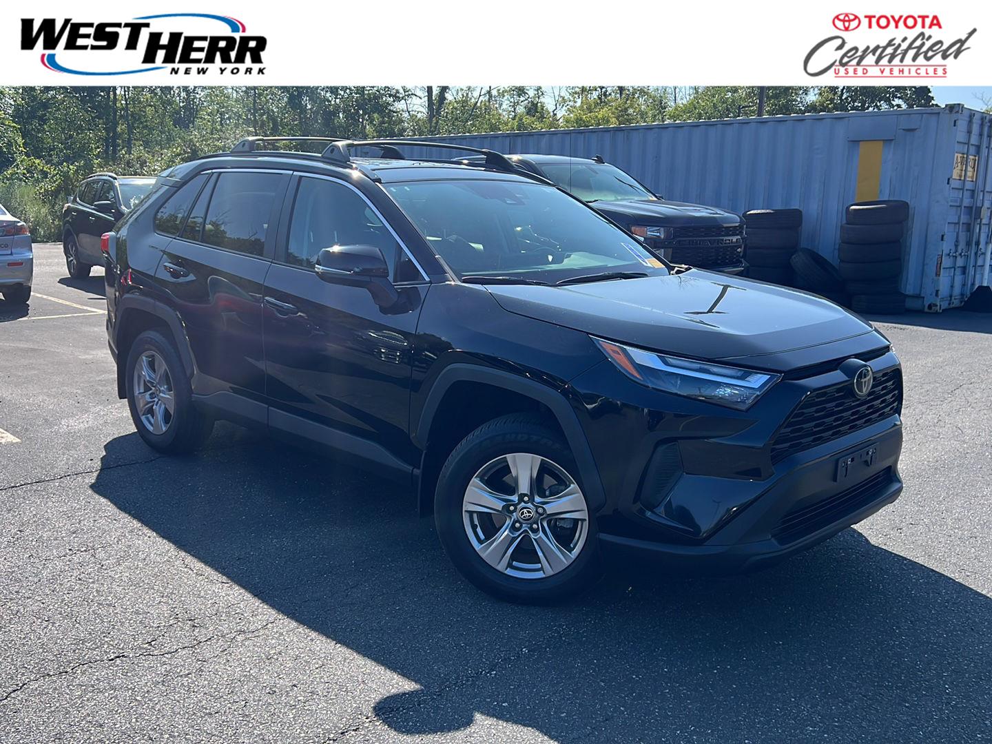 Midnight Black Metallic 2023 Toyota RAV4 SUV / Crossover All-Wheel Drive Automatic