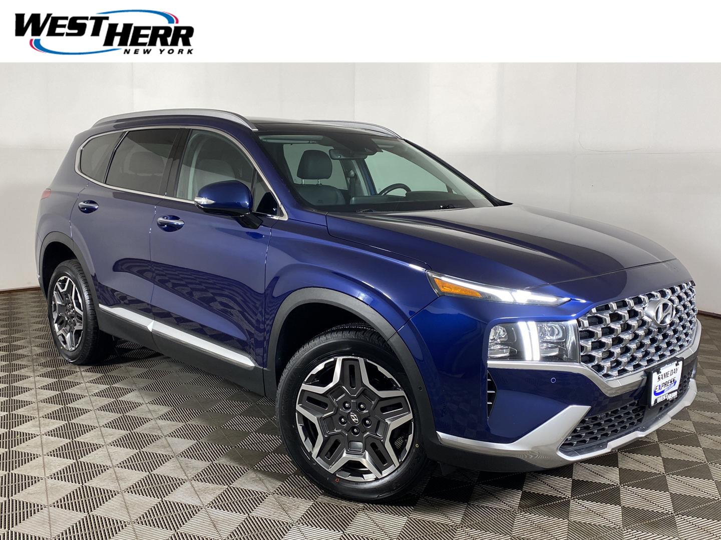 Blue (Stormy Sea) 2021 Hyundai Santa Fe SUV / Crossover All-Wheel Drive Automatic