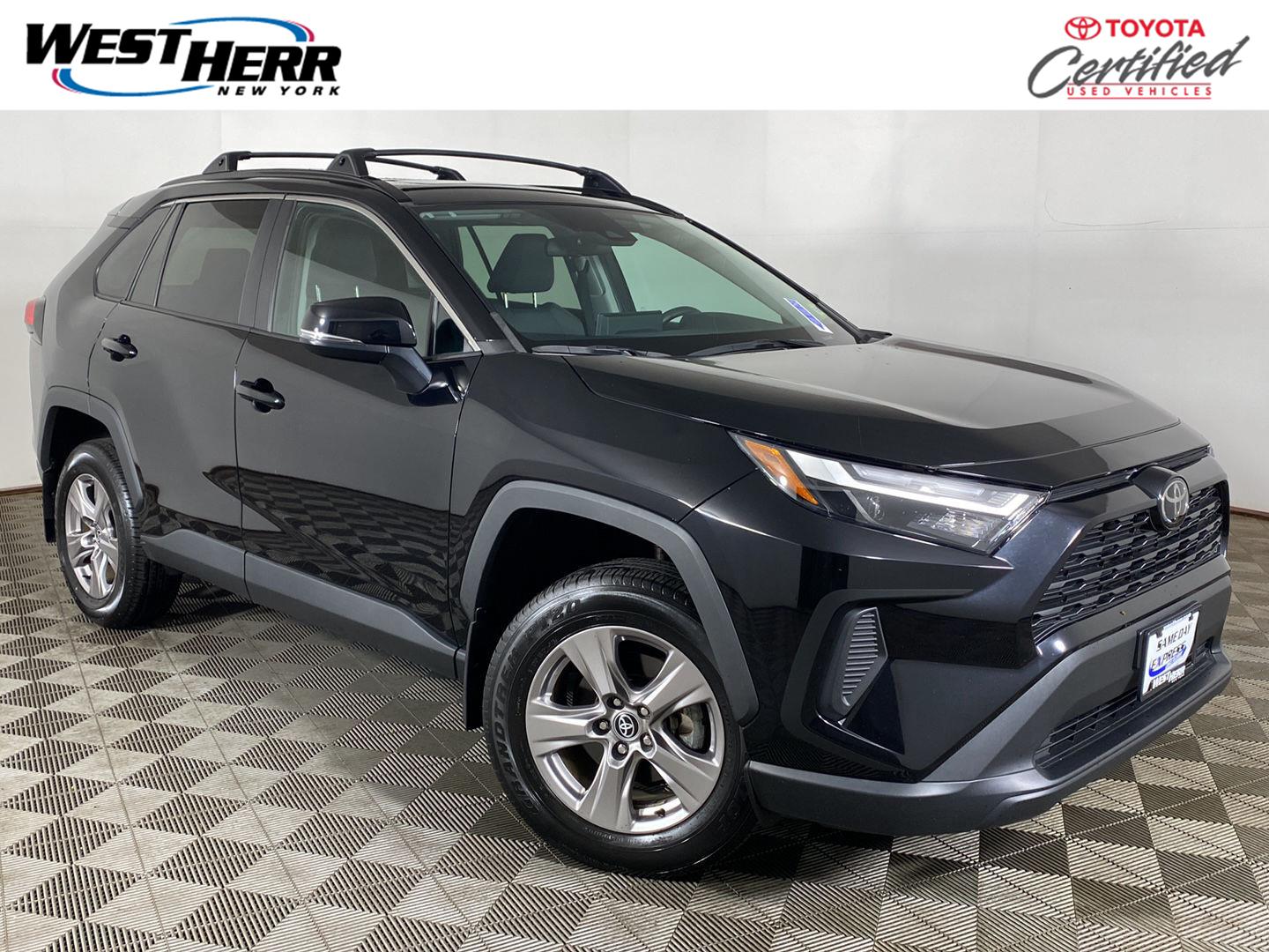 Midnight Black Metallic 2023 Toyota RAV4 SUV / Crossover All-Wheel Drive Automatic