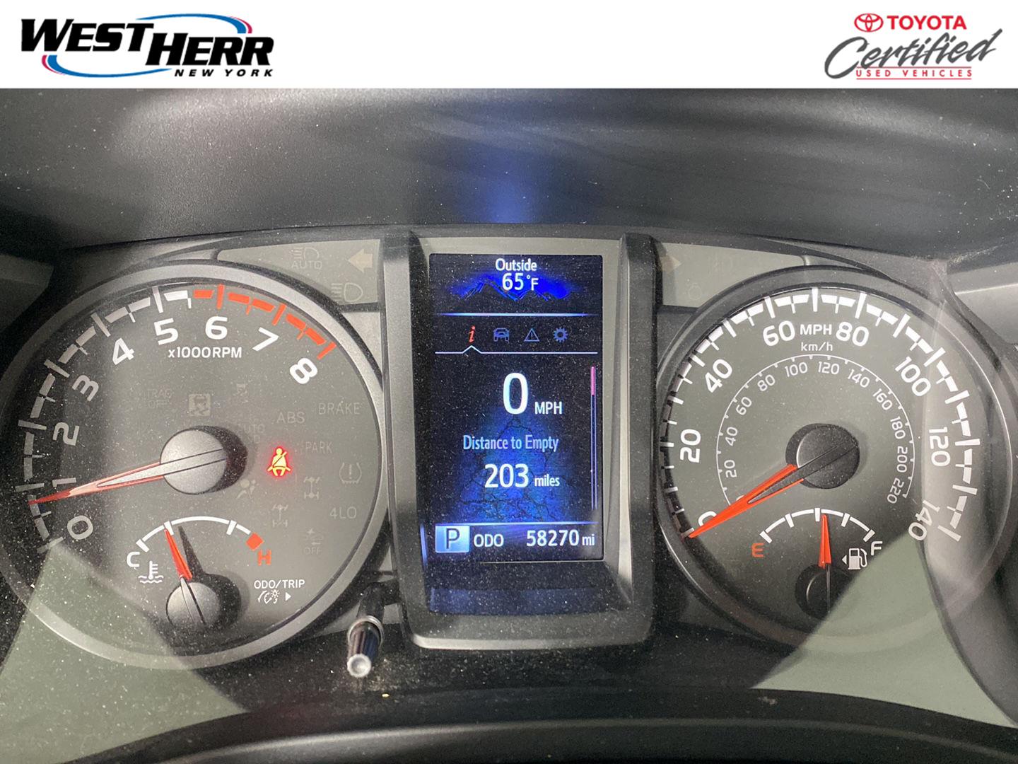 White 2022 Toyota Tacoma Pickup Truck Four-Wheel Drive Automatic