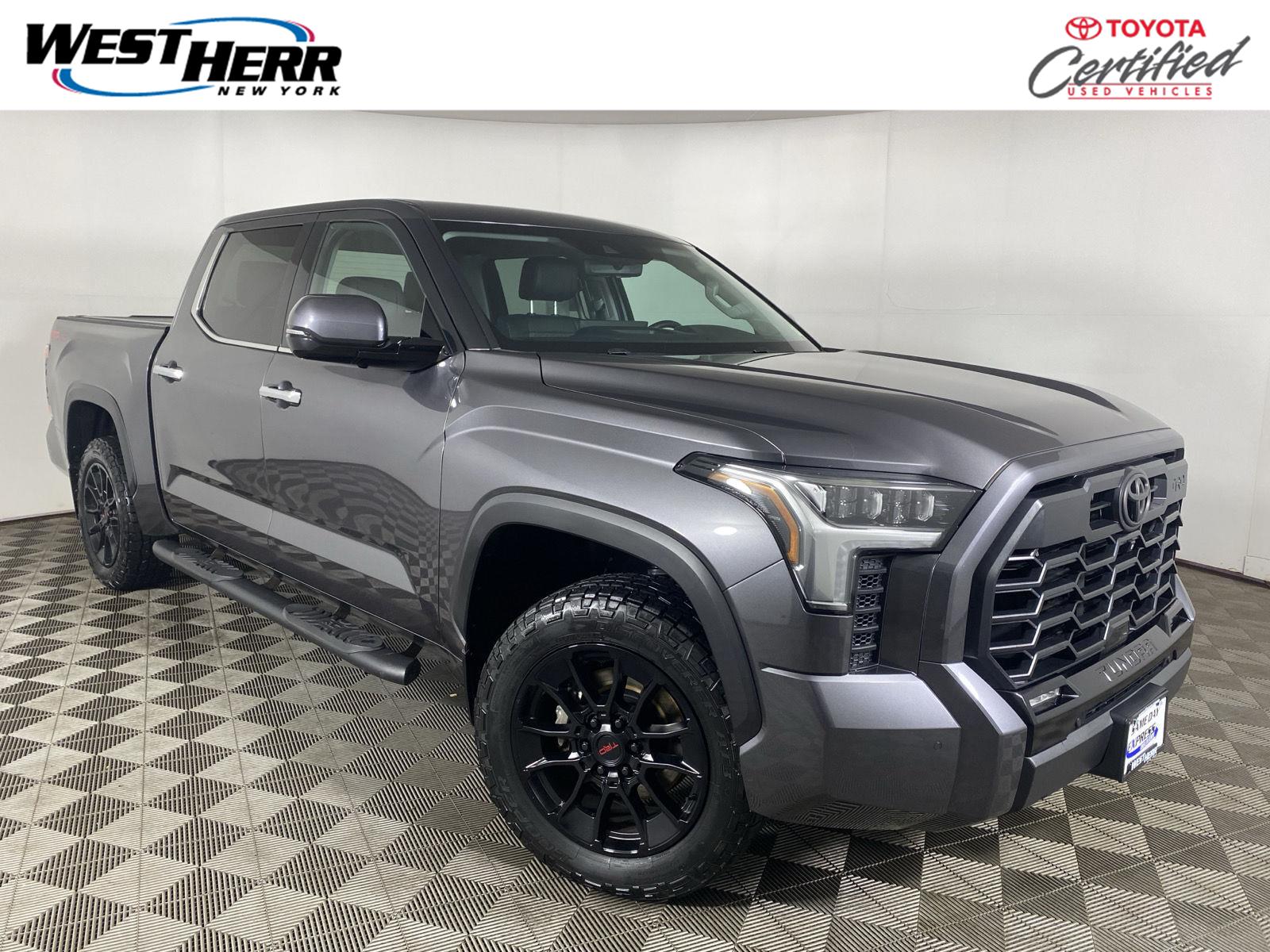 Magnetic Gray Metallic 2022 Toyota Tundra Pickup Truck Four-Wheel Drive Automatic