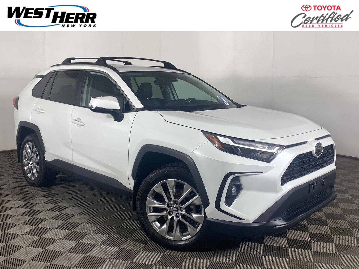 White (Wind Chill Pearl) 2023 Toyota RAV4 SUV / Crossover All-Wheel Drive Automatic