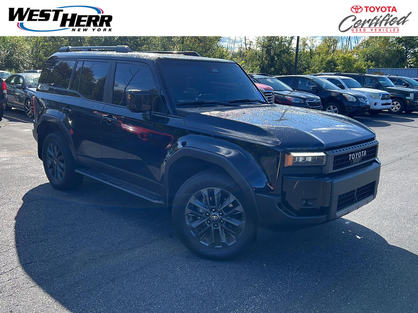 Black 2024 Toyota Land Cruiser SUV / Crossover Four-Wheel Drive Automatic