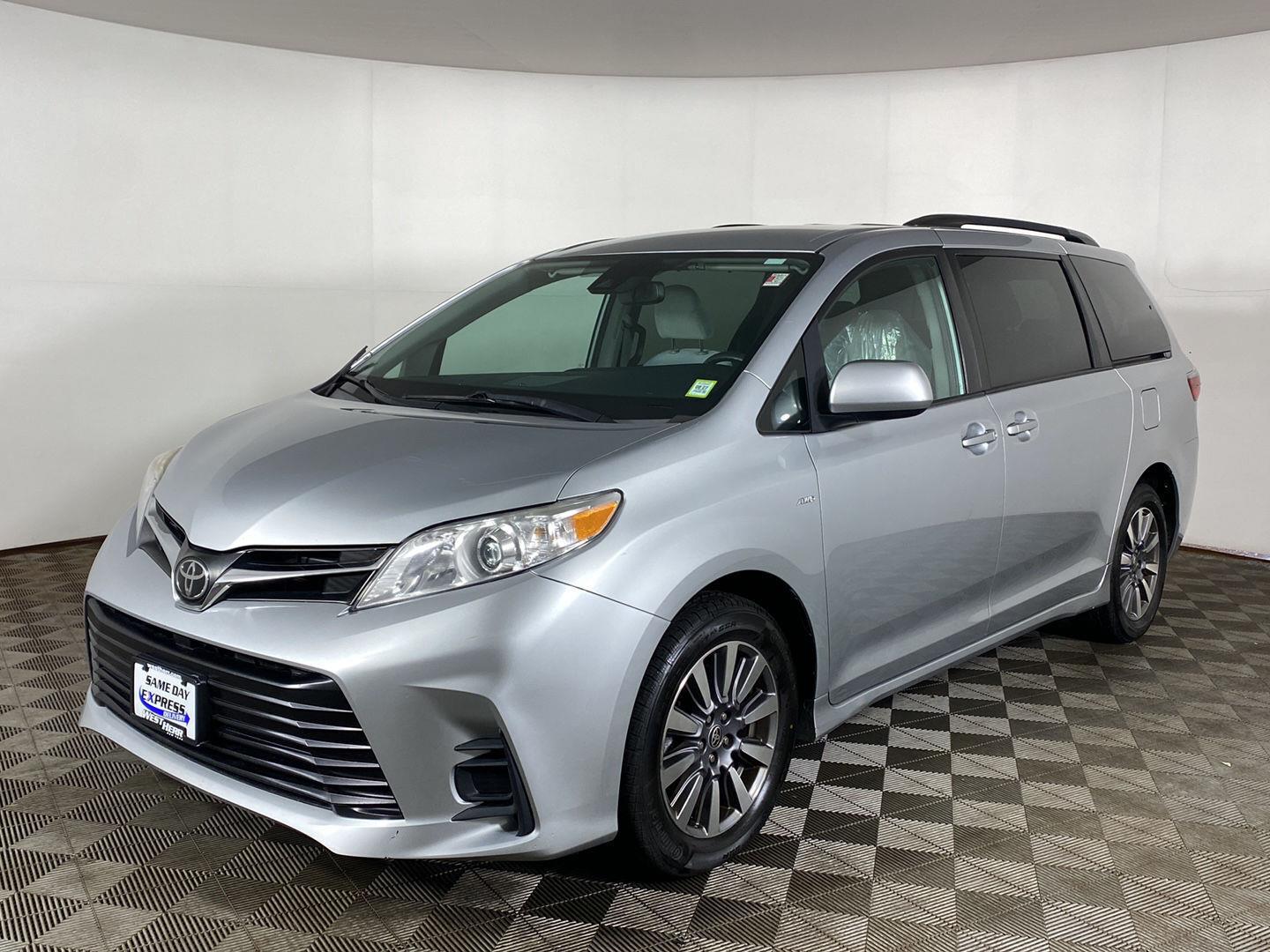 Used 2020 Celestial Silver Metallic Toyota LE image 2