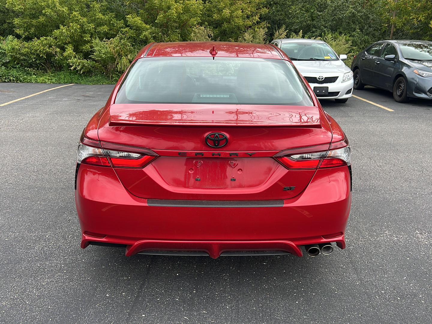 Certified Used 2023 Supersonic Red Toyota SE image 3