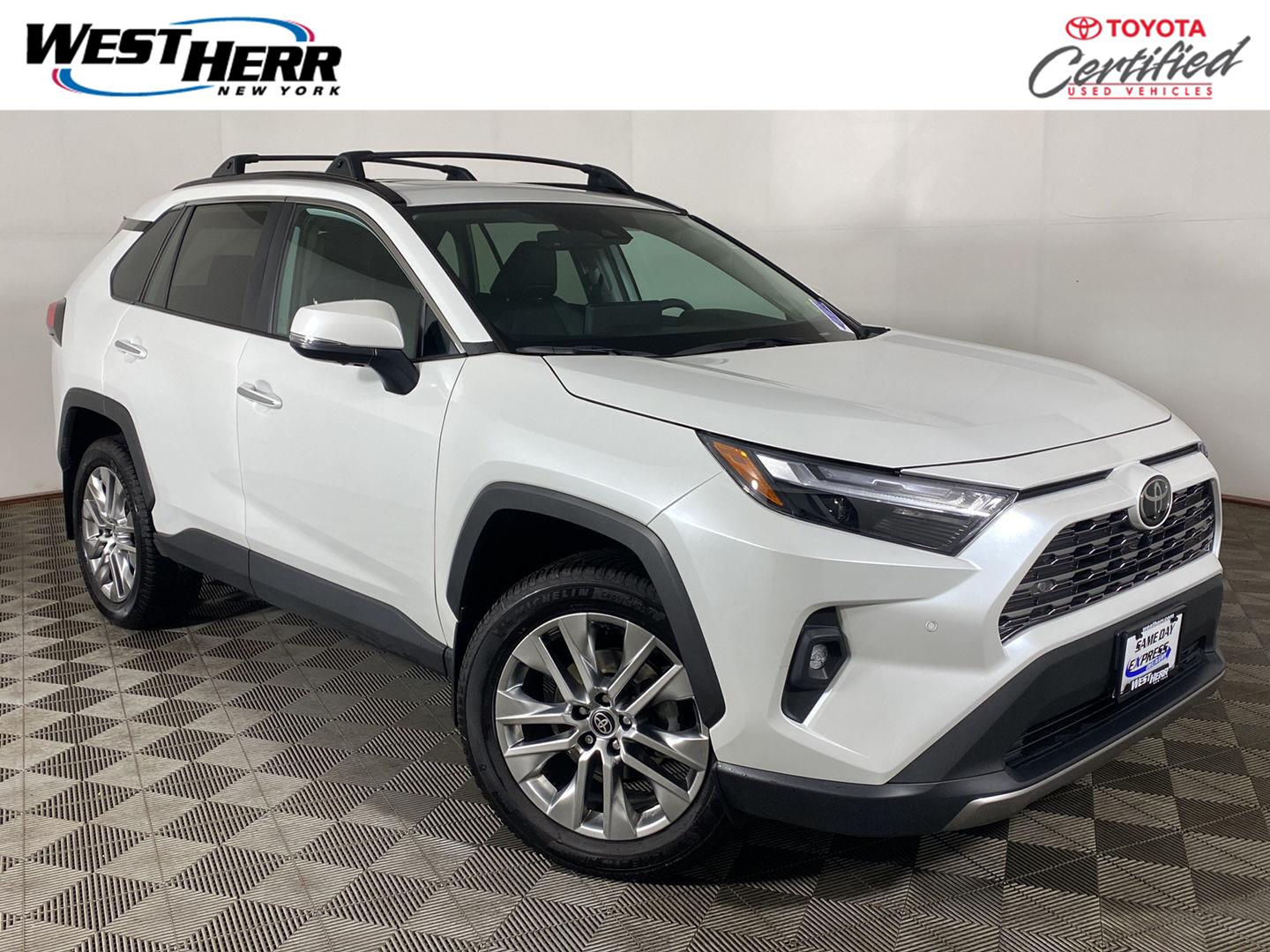 White (Wind Chill Pearl) 2024 Toyota RAV4 SUV / Crossover All-Wheel Drive Automatic