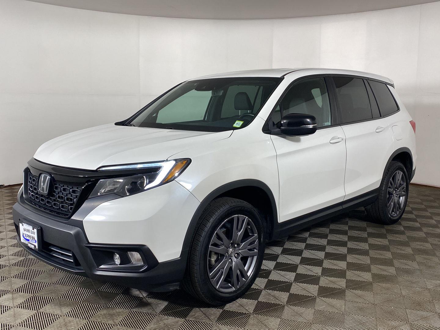 Used 2021 Platinum White Pearl Honda EX-L image 2