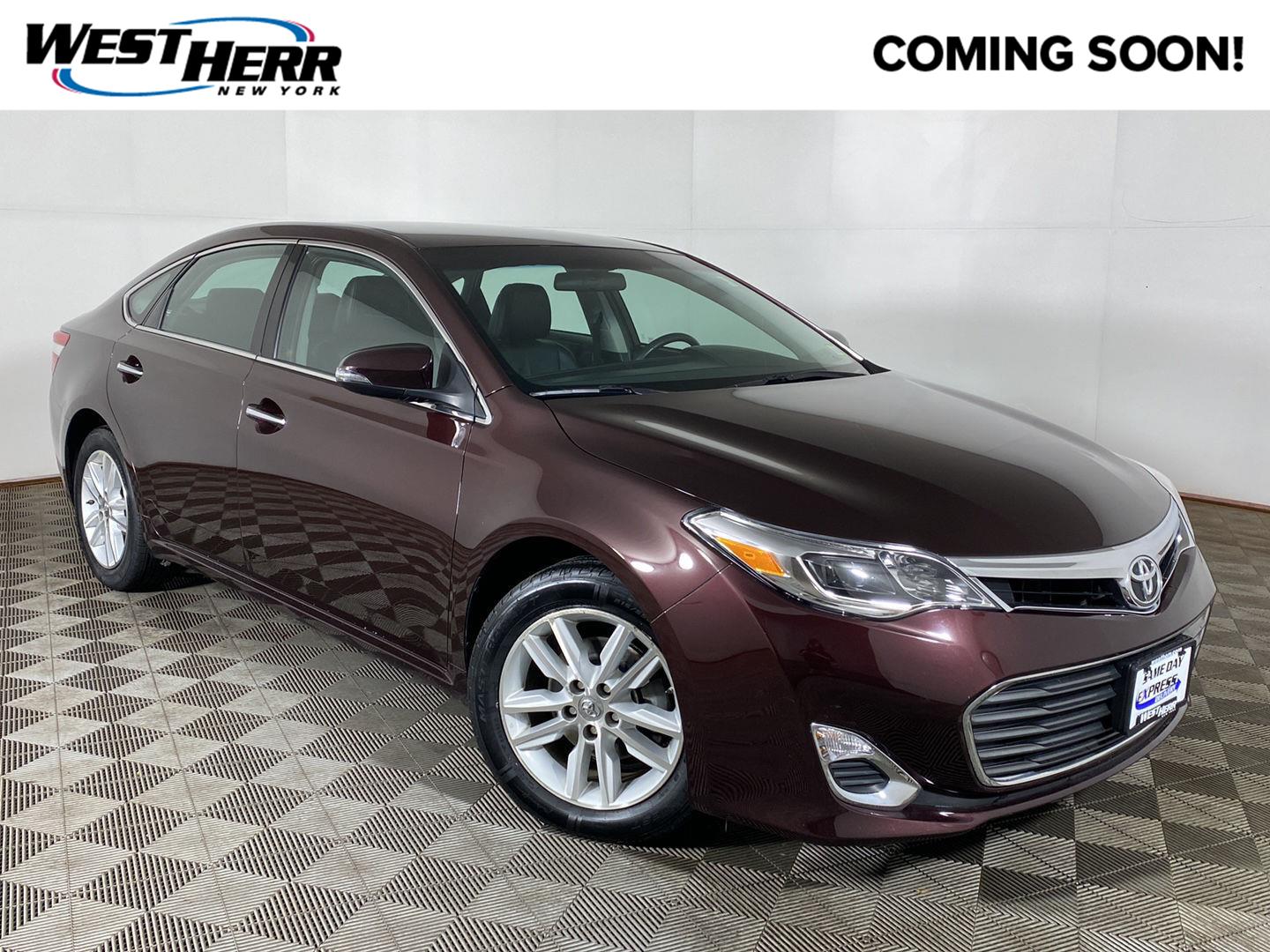 Red (Sizzling Crimson Mica) 2015 Toyota Avalon Sedan Front-Wheel Drive Automatic