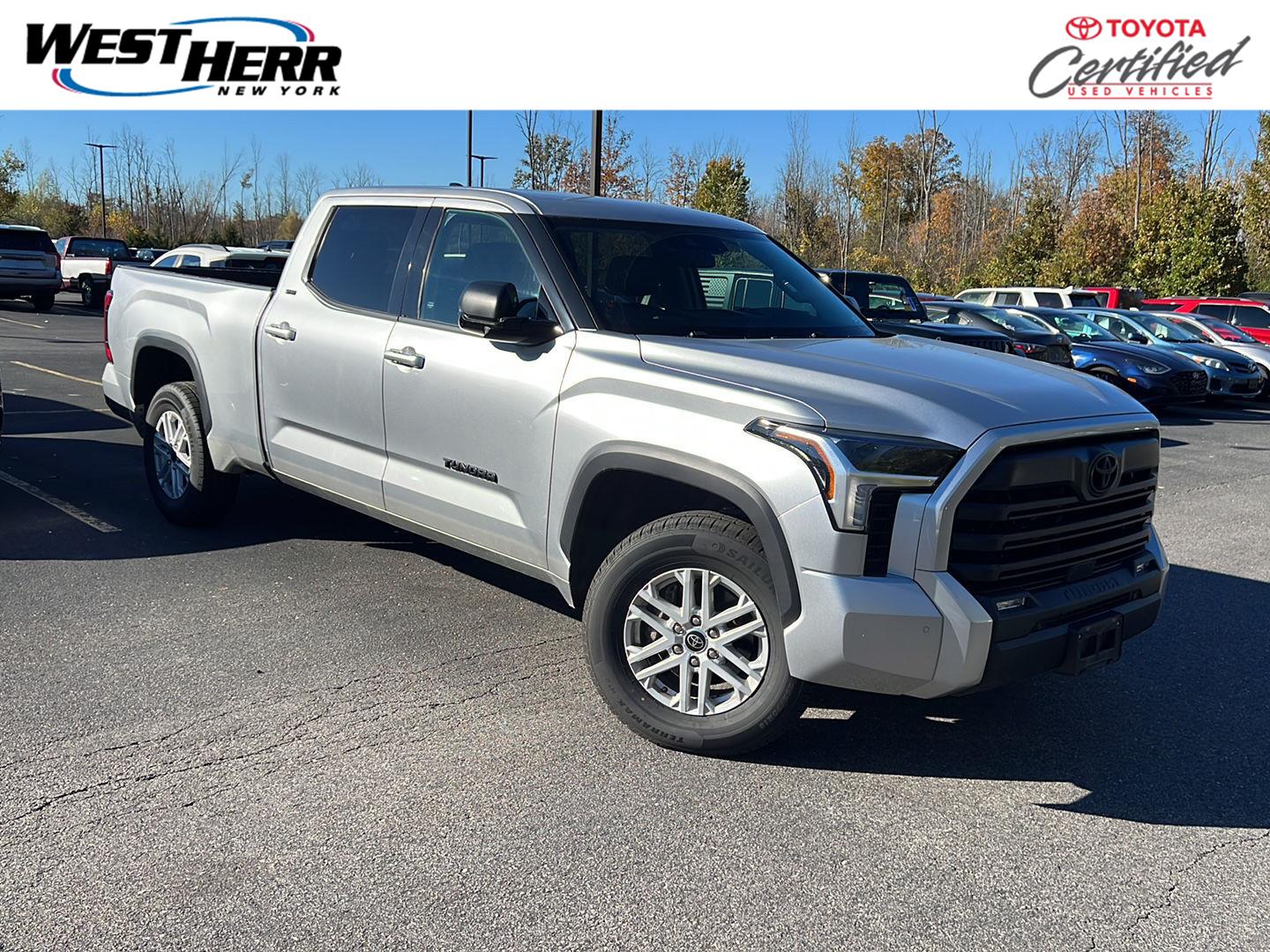 Celestial Silver Metallic 2023 Toyota Tundra Pickup Truck Four-Wheel Drive Automatic