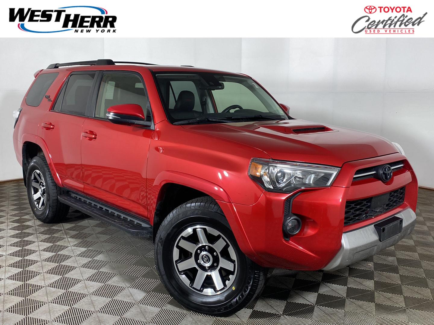 Barcelona Red Metallic 2021 Toyota 4Runner SUV / Crossover Four-Wheel Drive Automatic