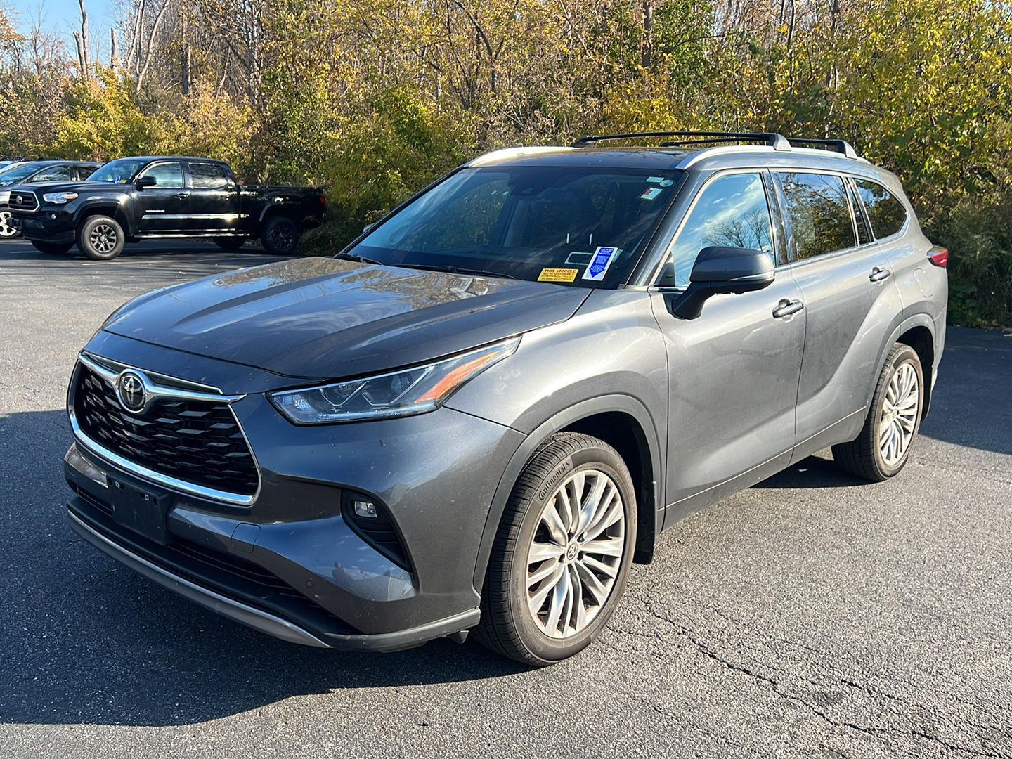 Used 2023 Magnetic Gray Metallic Toyota Platinum image 2