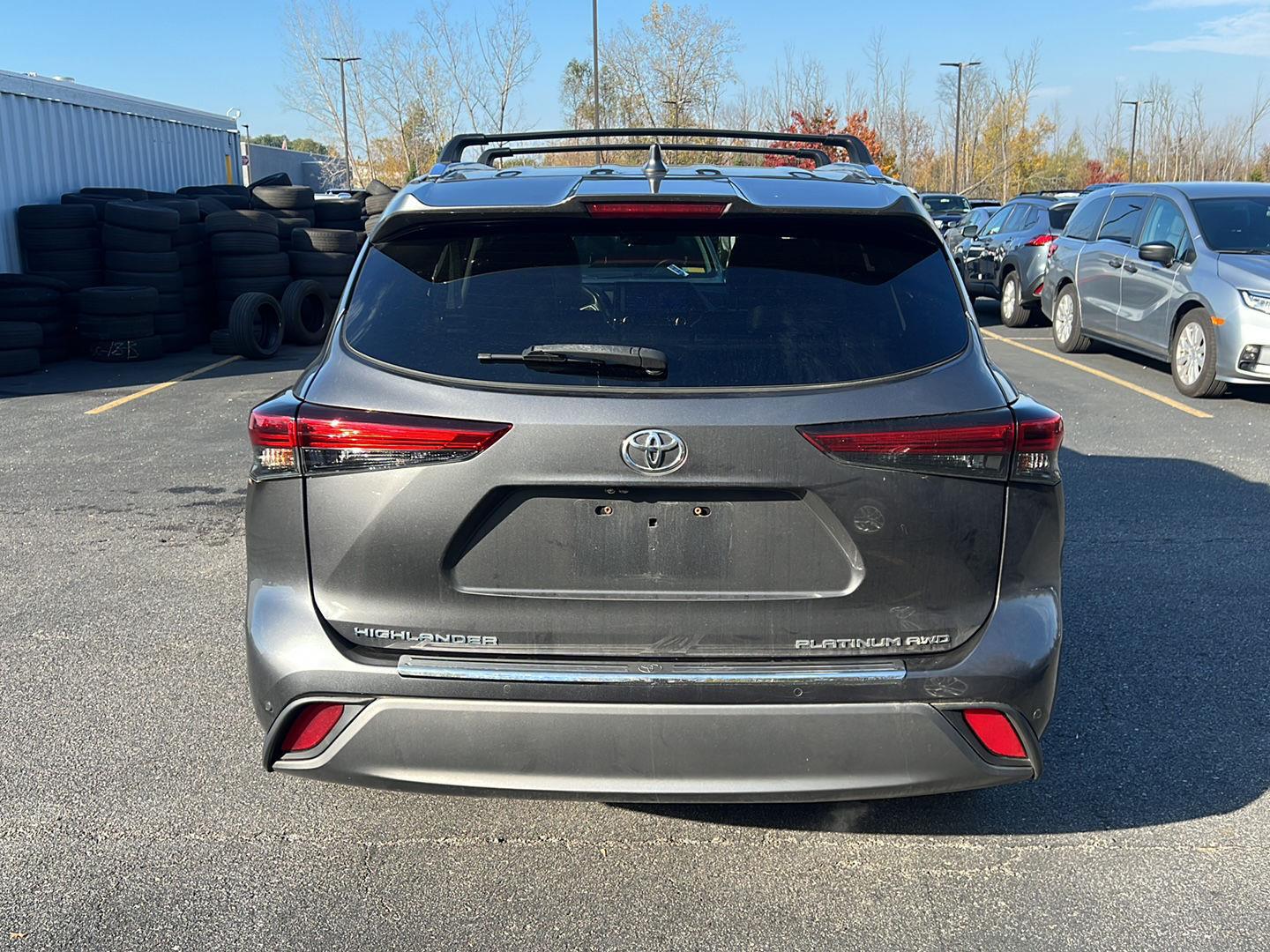 Used 2023 Magnetic Gray Metallic Toyota Platinum image 3