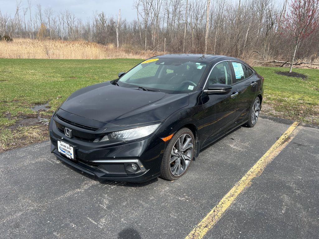 Used 2019 Crystal Black Pearl Honda Touring image 3
