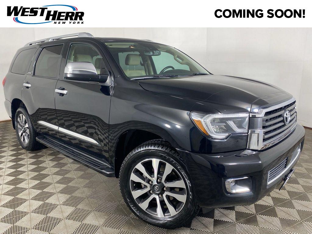 Midnight Black Metallic 2018 Toyota Sequoia Limited 4WD SUV / Crossover Four-Wheel Drive 6-Speed Automatic